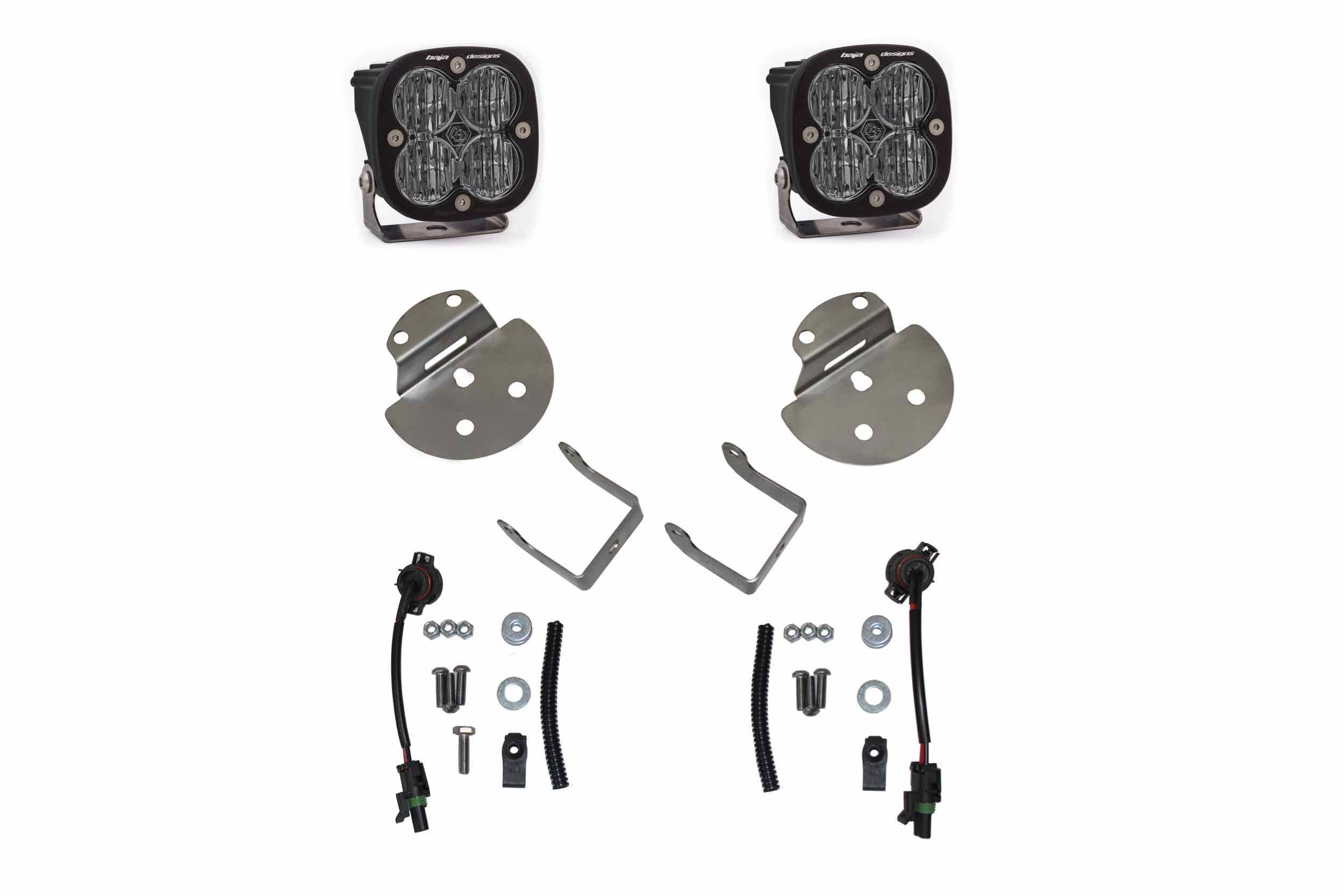 BD LED Fog Light Brackets: Canyon/Colorado (15-20) (For Squadron Fogs)