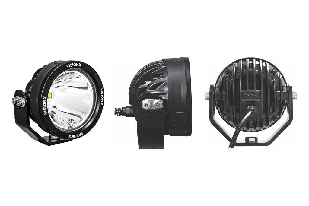 Vision X CG2 Cannon Pod: (8.7in / Round / 1 LED / 100W / DT Connector)