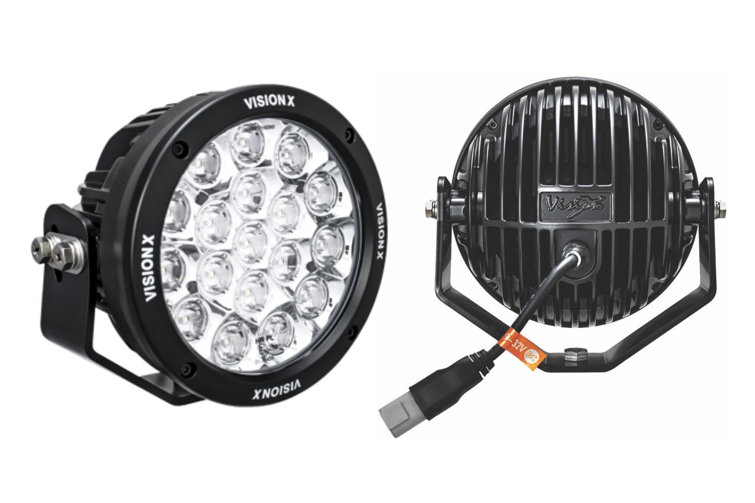 Vision X CG2 Cannon Pod: (4.7in / Round / 1 LED / 40W / DT Connector)