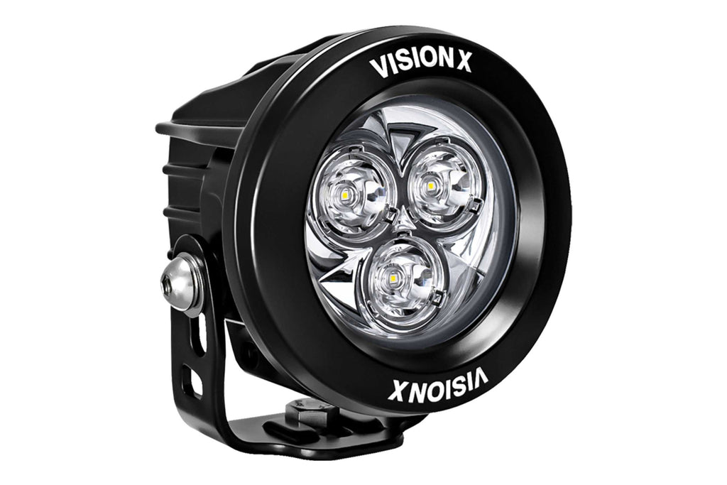 Vision X CG2 Cannon Pod: (8.7in / Round / 1 LED / 100W / DT Connector)