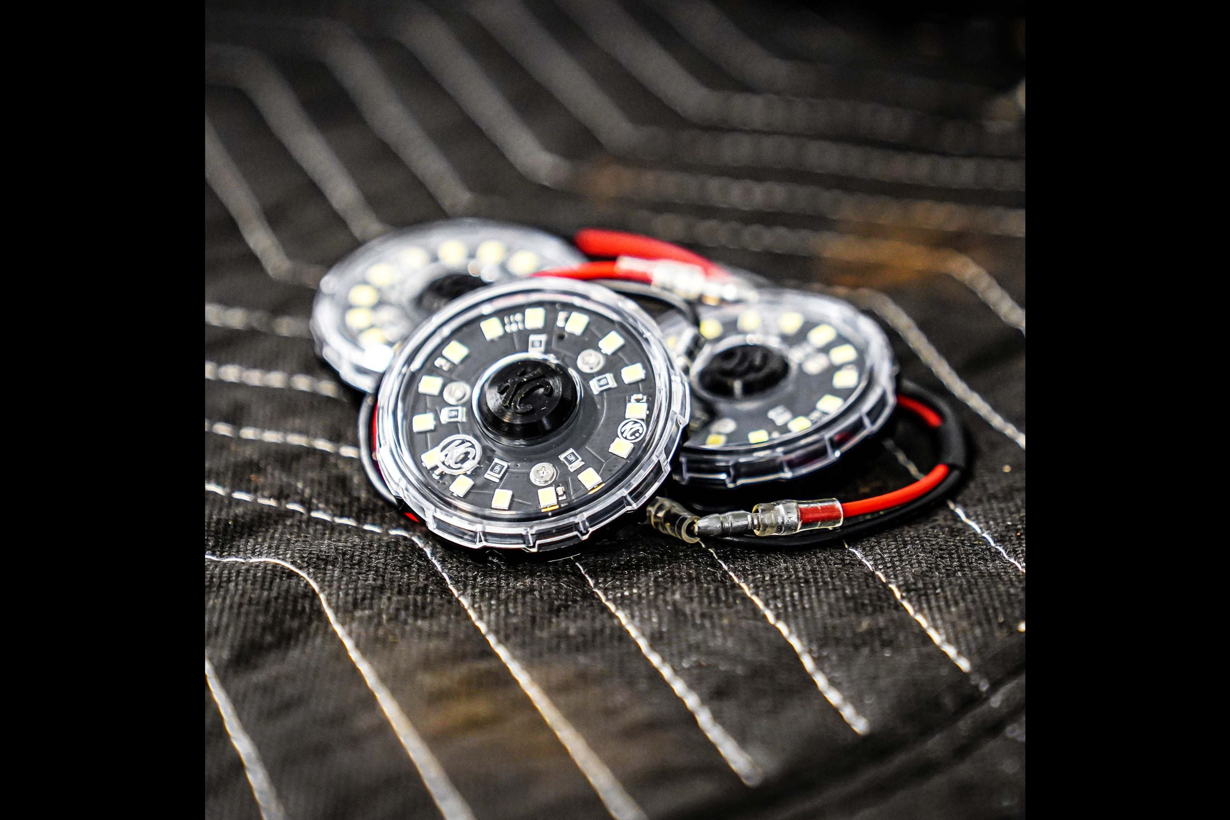Cyclone V2 Rock Light Lens: Blue (Each)