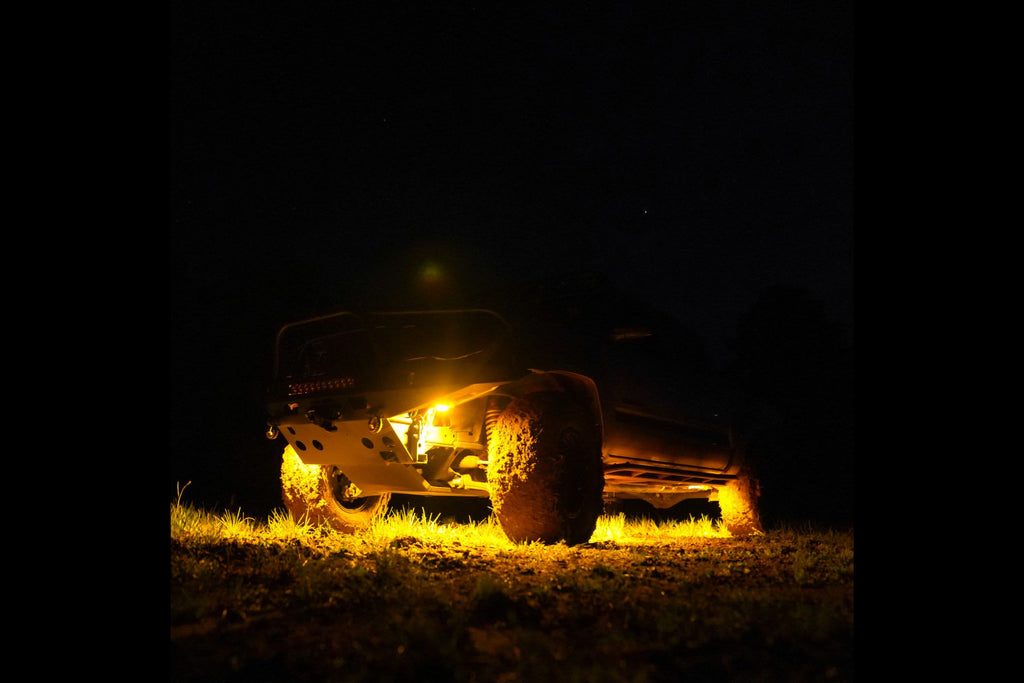 Cyclone V2 Rock Light Lens: Blue (Each)