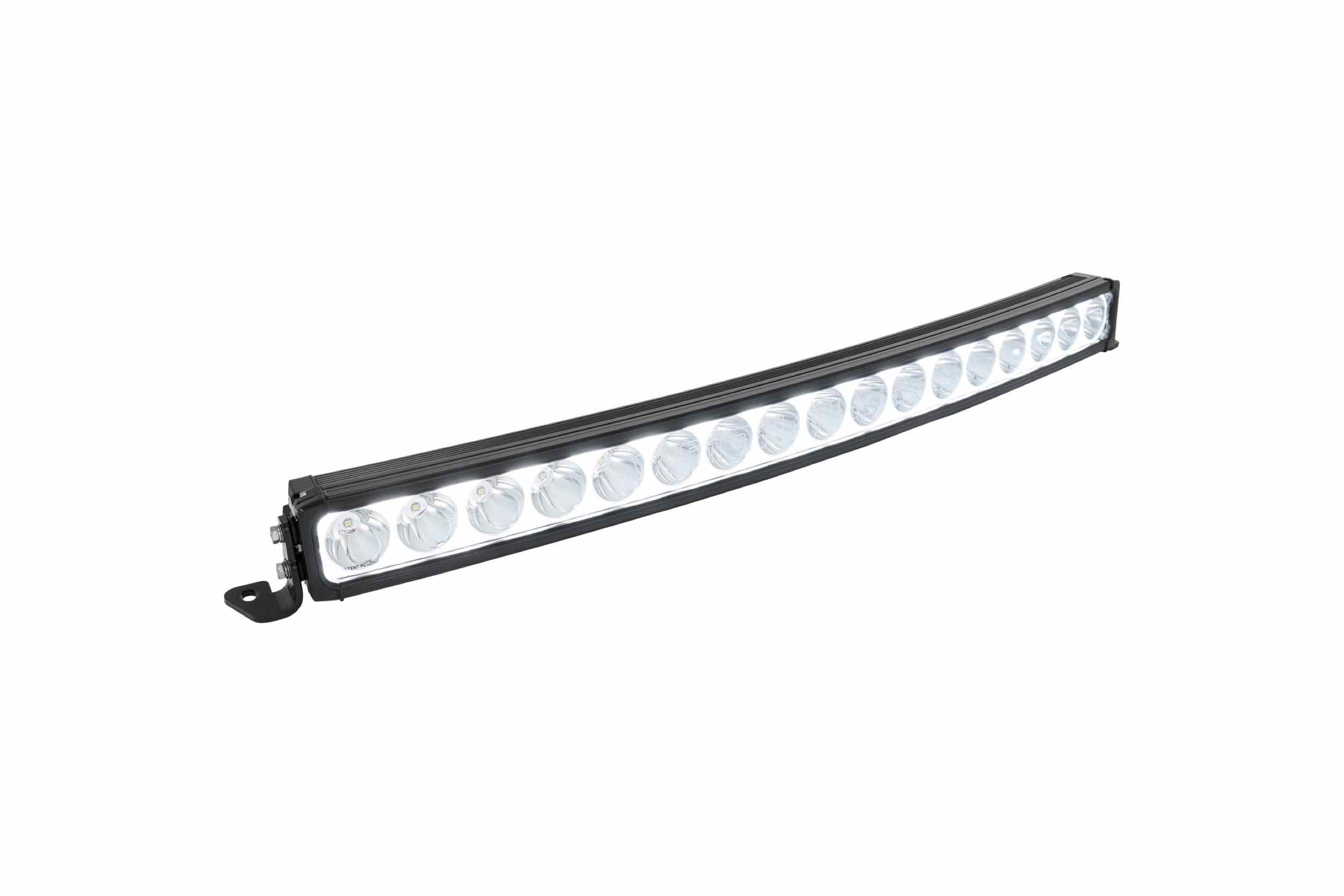 Vision X Light Bar: 40in (22-LED / 220W / XPR Curved + Halo / with L-Brackets & Harness)