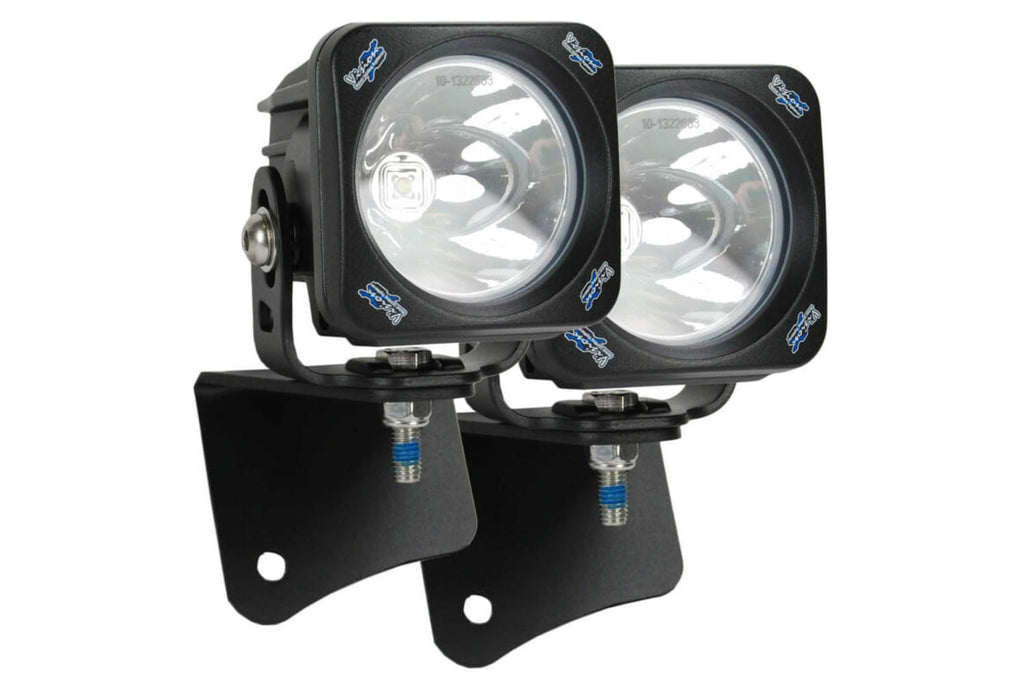 Vision X Ditch Light LED Lighting System: Jeep TJ (97-06) (2x 4.5in 4.5in Optimus Pods)