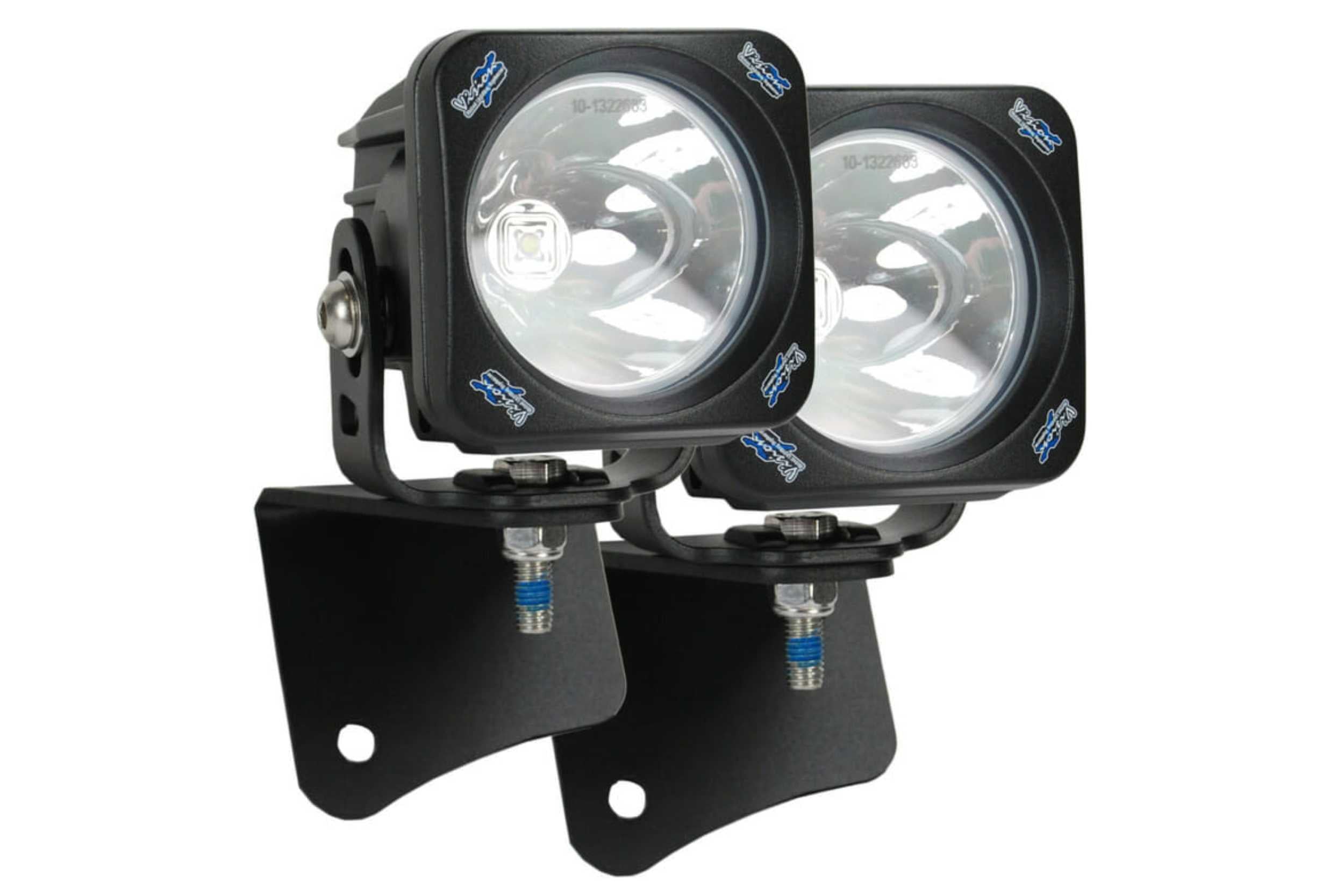 Vision X Ditch Light LED Lighting System: Jeep TJ (97-06) (2x 4.5in 4.5in Optimus Pods)