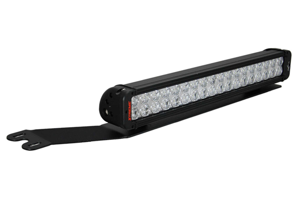 Vision X Hood Mount LED System: JEEP JK (07-18) (1x XPR-12M)