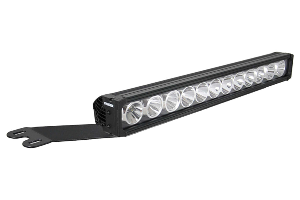 Vision X Hood Mount LED System: JEEP JK (07-18) (1x XPR-12M)