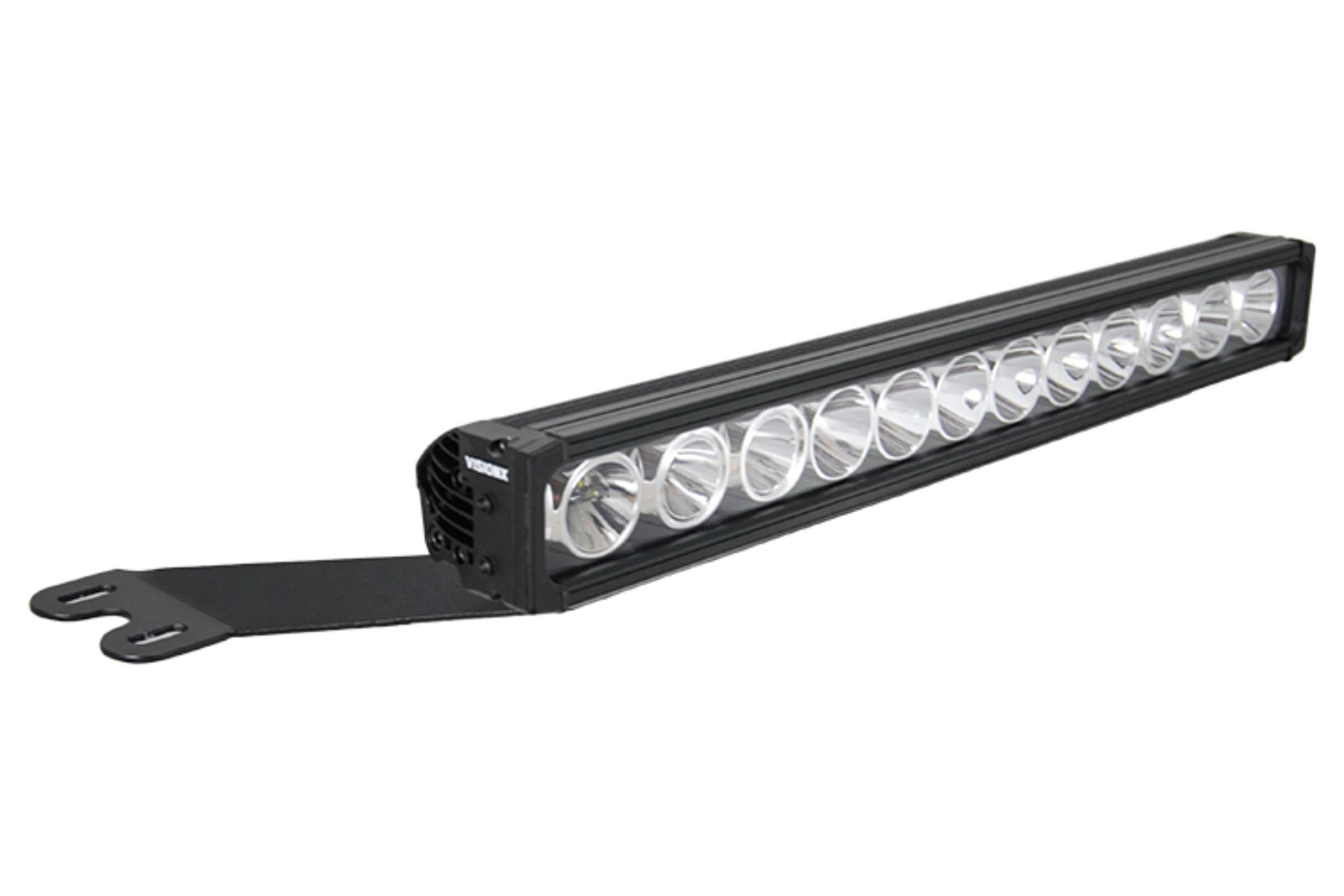 Vision X Hood Mount LED System: JEEP JK (07-18) (1x XPR-12M)