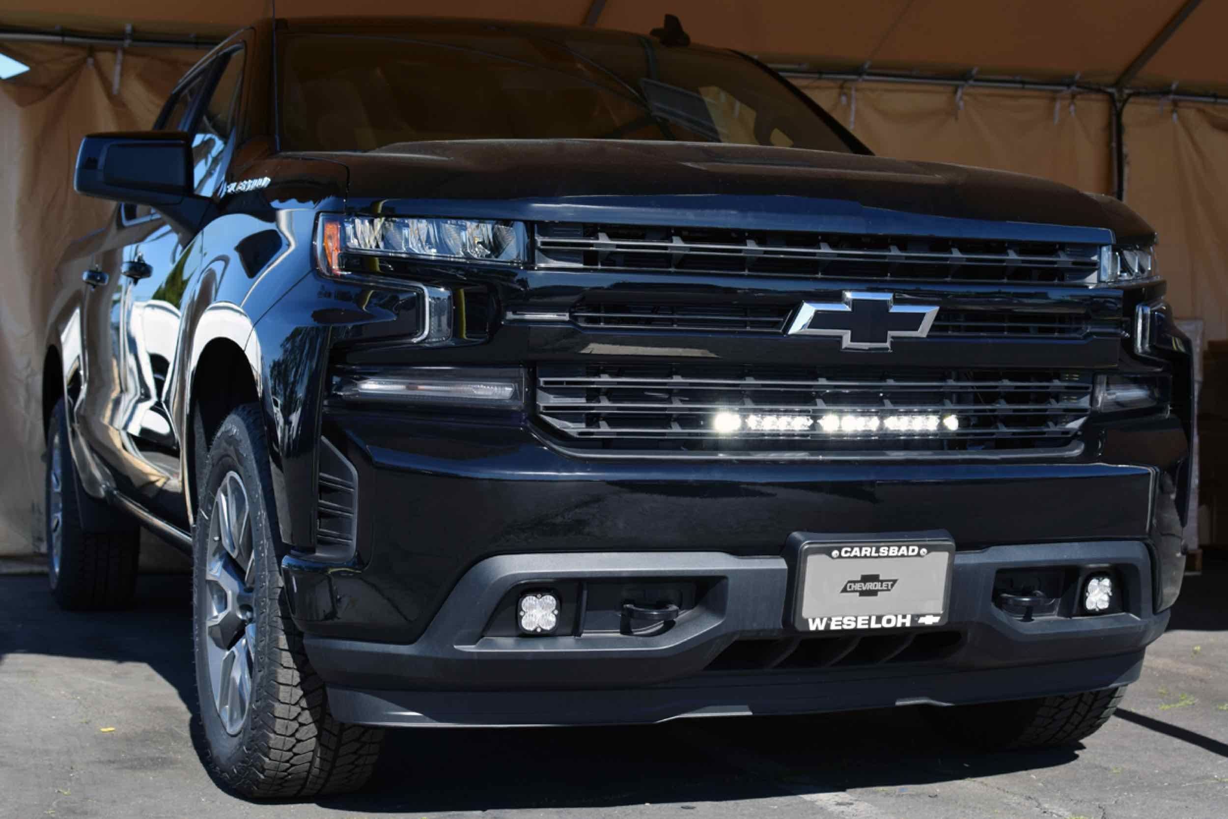 BD Grille-Mount LED System: Silverado 1500 (19+) (20in / S8 Bar)