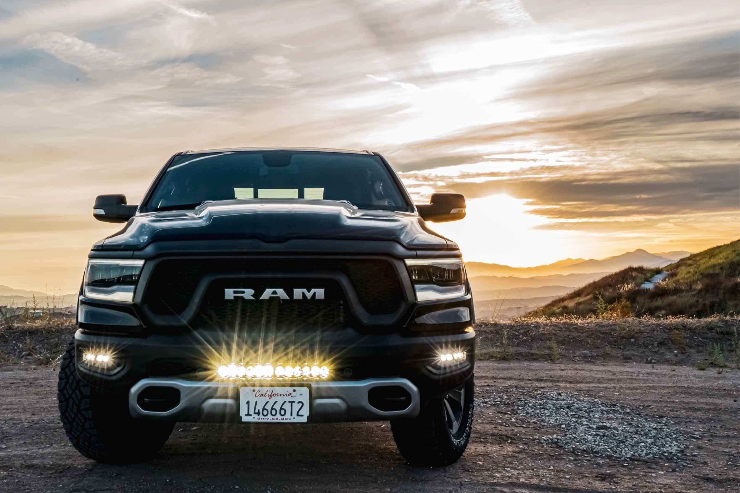 BD Bumper Light Kit: Dodge Ram 1500 (19+) (20in / OnX6+ Bar)