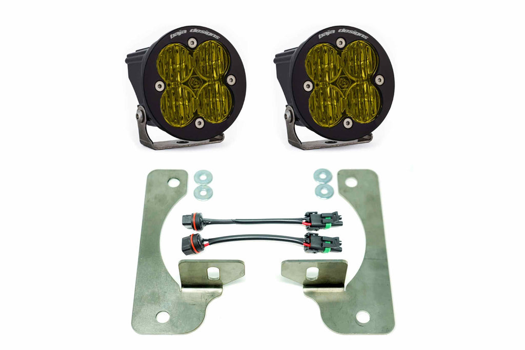 BD LED Fog Kit: Jeep JL (19+) (White / Squadron Pro)