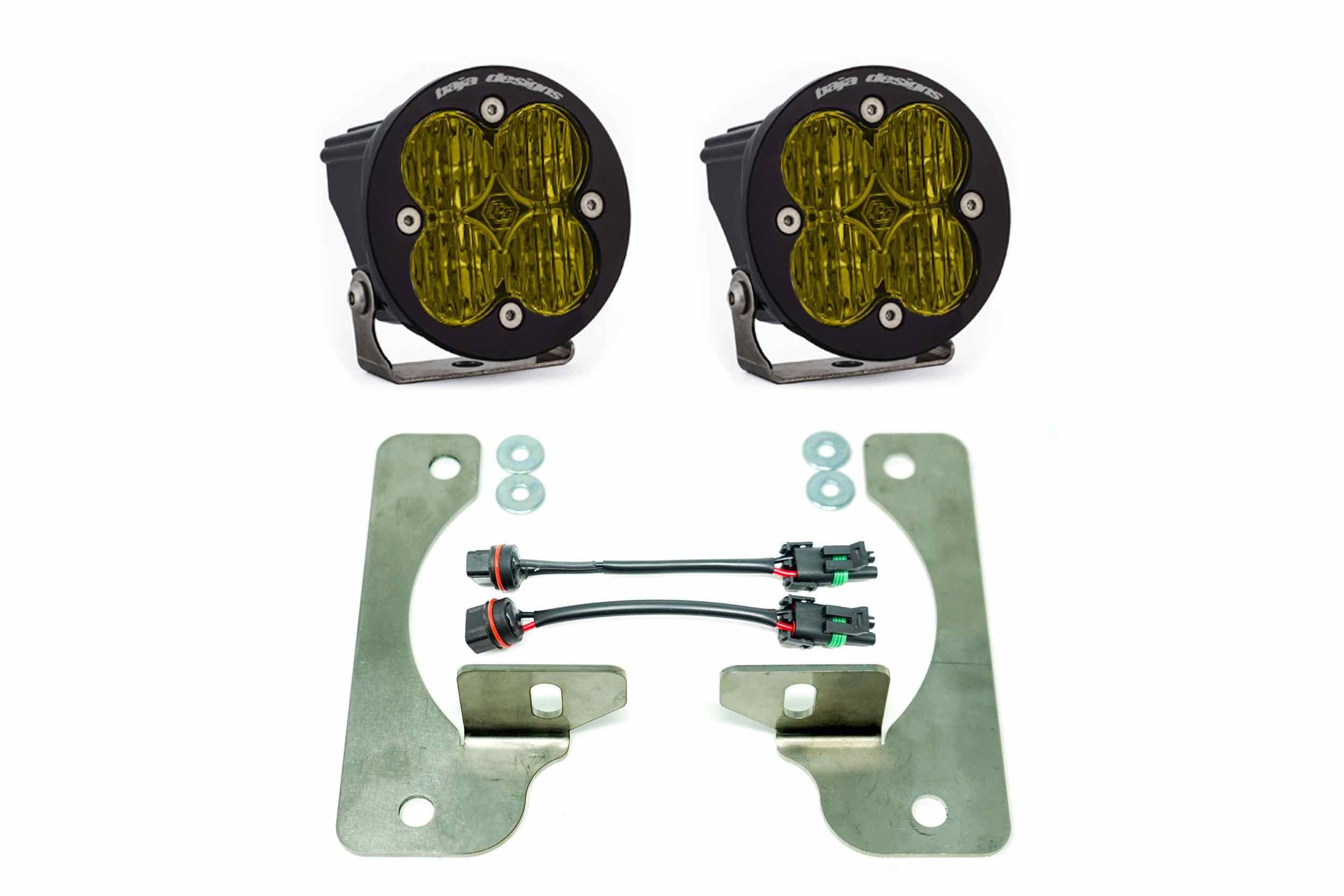 BD LED Fog Kit: Jeep JL (19+) (White / Squadron Pro)