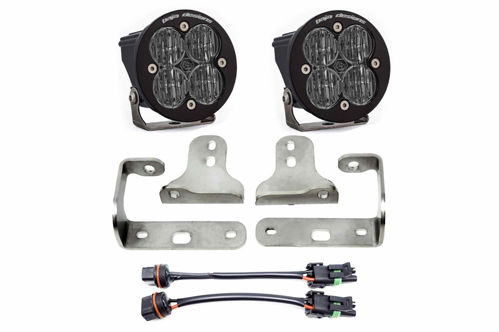 BD LED Fog Kit: Jeep JL (19+) (White / Squadron Sport)