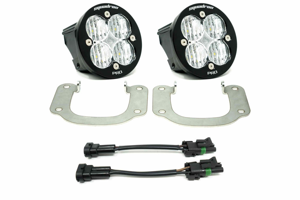 BD LED Fog Kit: Nissan Titan (17-18) (Clear / Squadron Sport)