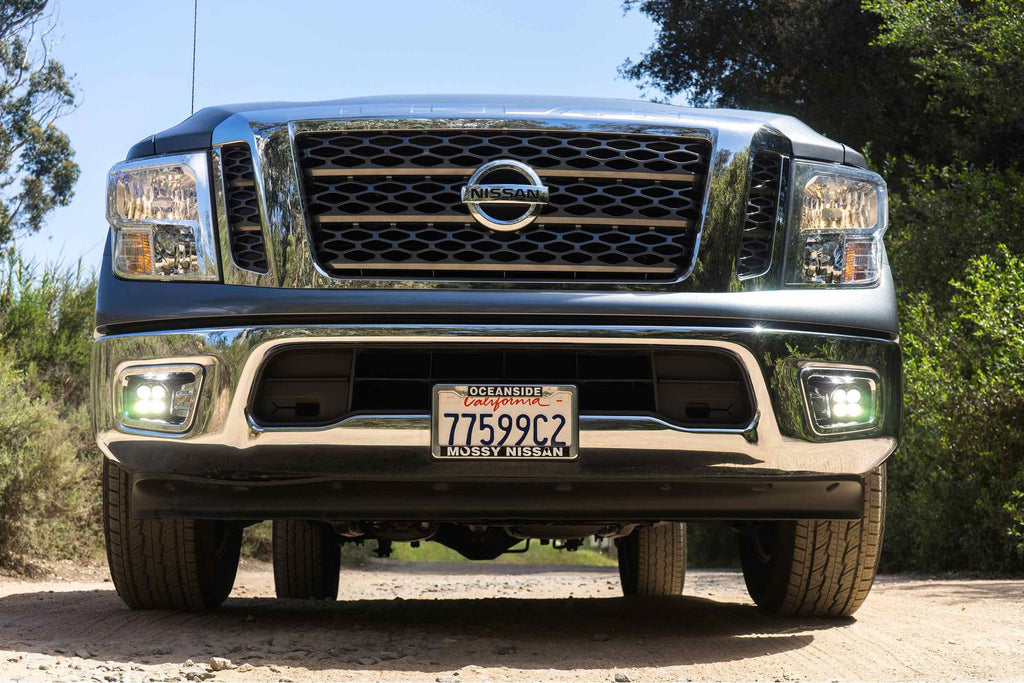 BD LED Fog Kit: Nissan Titan (17-18) (Clear / Squadron Sport)