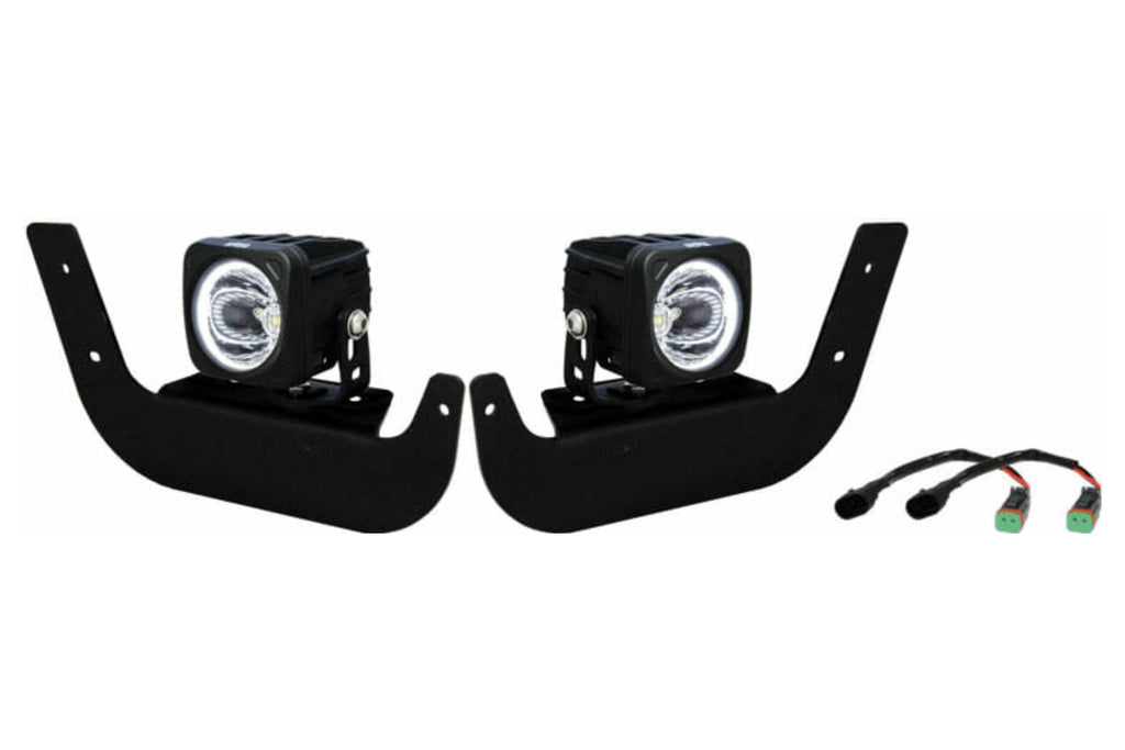 Vision X Bumper Mount LED System: Dodge Ram (09-18) (1x XIL-PX3610 Light Bar)