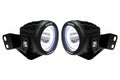 Vision X Ditch Light LED Lighting System: 2-4 Seat RZR (2x 4.5in Optimus Pods)