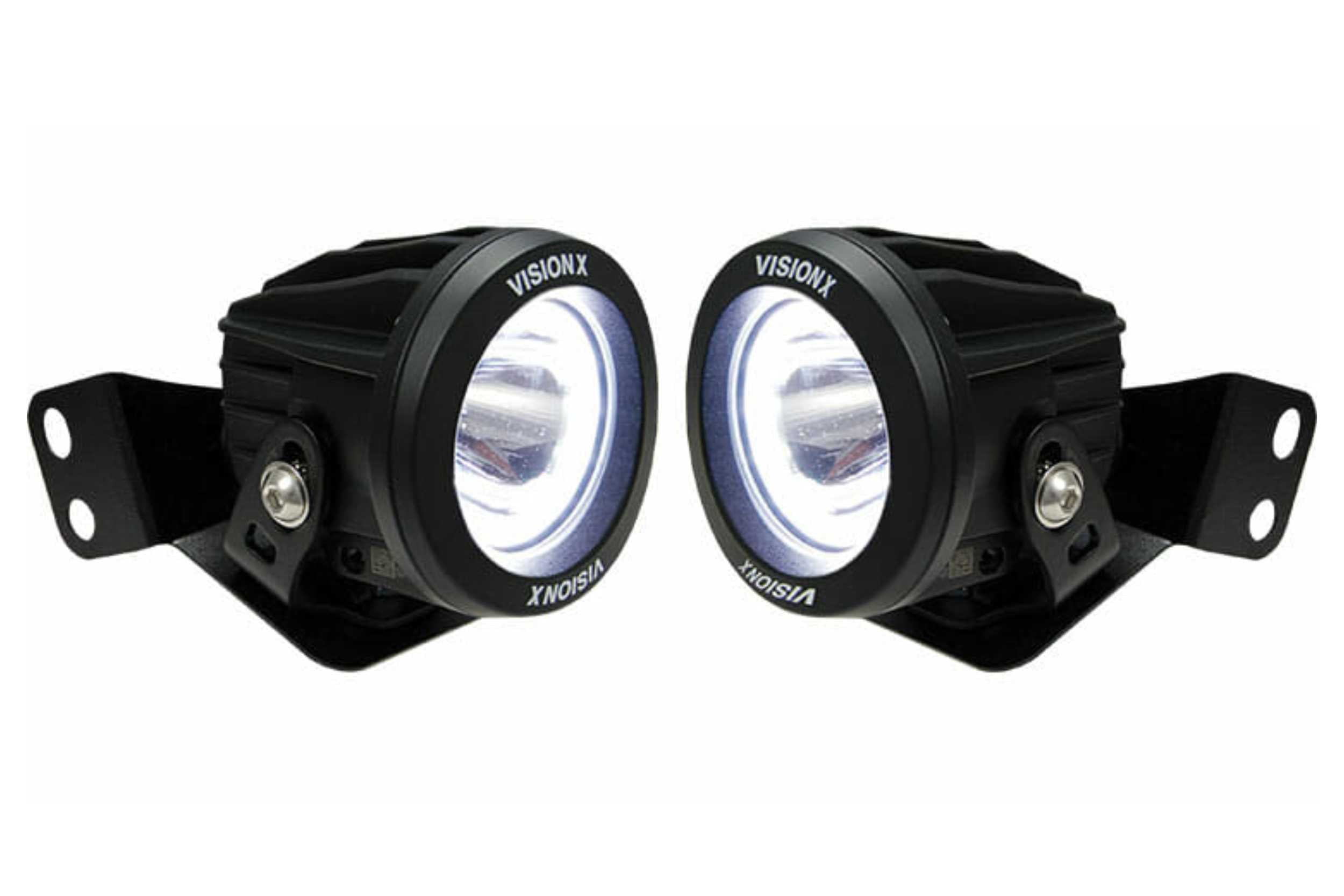 Vision X Ditch Light LED Lighting System: 2-4 Seat RZR (2x 4.5in Optimus Pods)