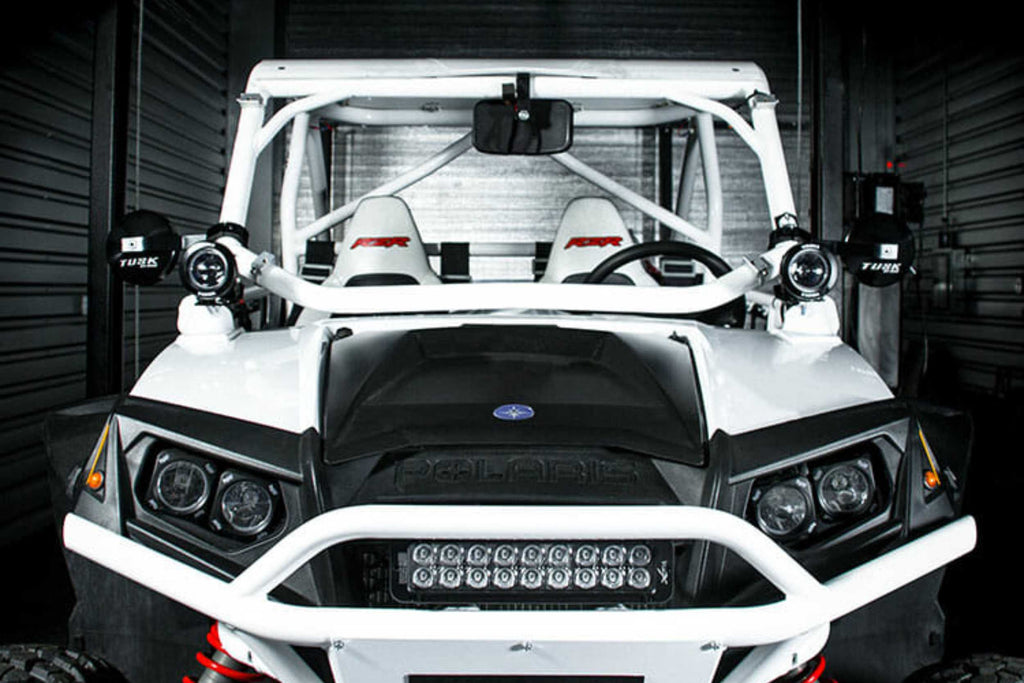 Vision X Ditch Light LED Lighting System: 2-4 Seat RZR (2x 4.5in Optimus Pods)