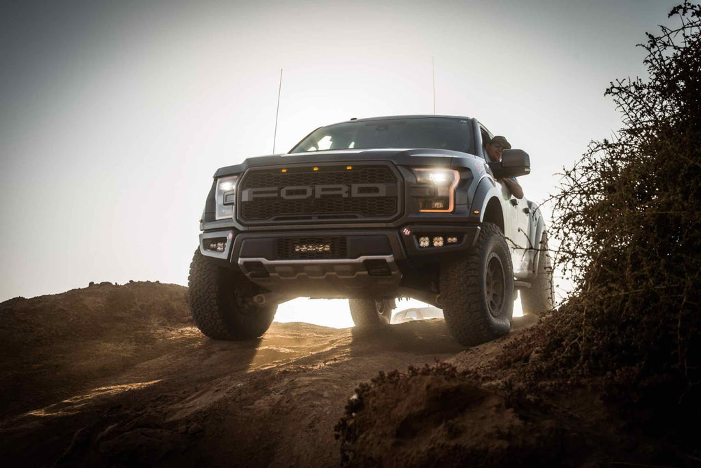 BD LED Fog Kit: Ford Raptor (17-20) (White / Squadron Pro)