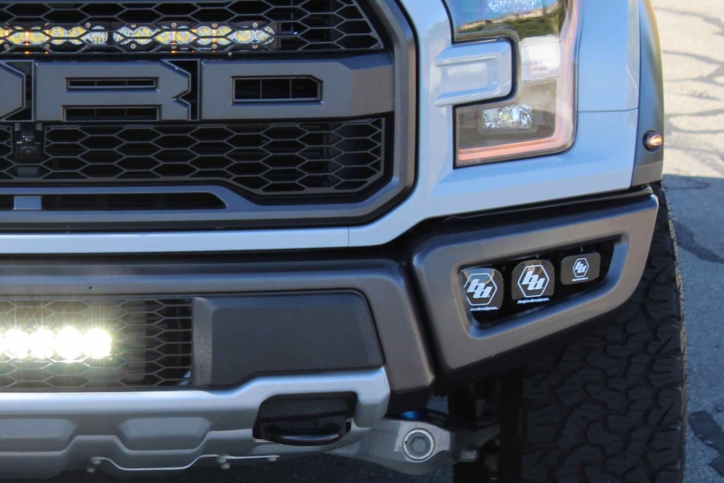 BD LED Fog Kit: Ford Raptor (17-20) (Amber / SAE / Sportsmen)