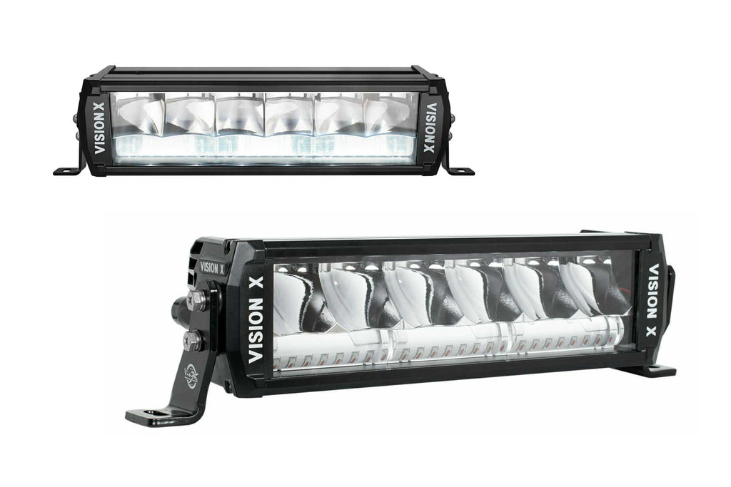 Vision X Shocker LED Light Bar: 11.97in (White Photon Light Pipe / With Harness)