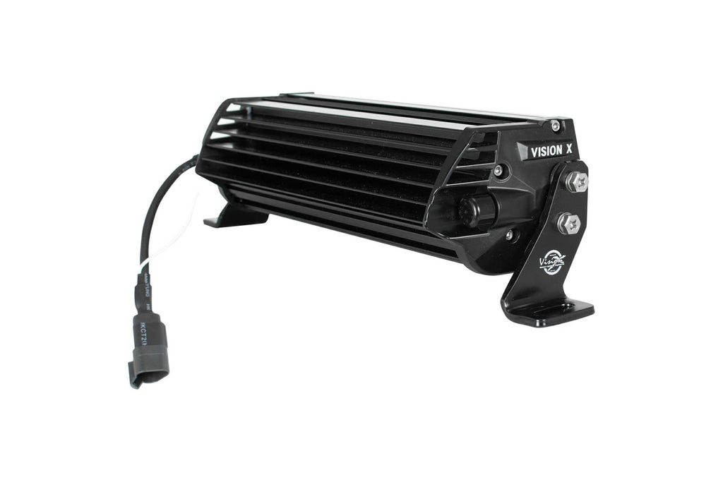 Vision X Shocker LED Light Bar: 11.97in (White Photon Light Pipe / With Harness)