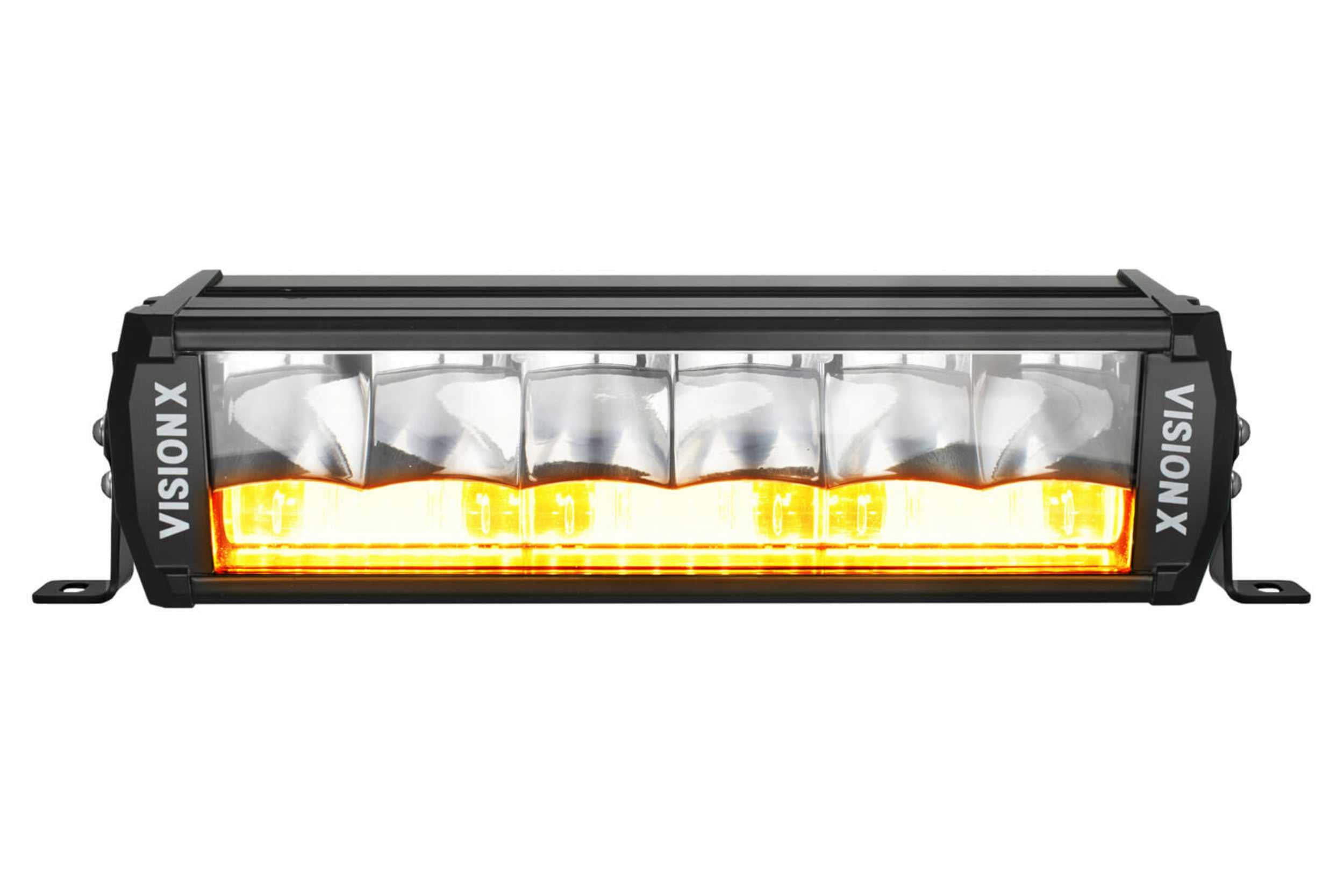 Vision X Shocker LED Light Bar: 30in (Amber Photon Light Pipe / With Harness / Race Version)
