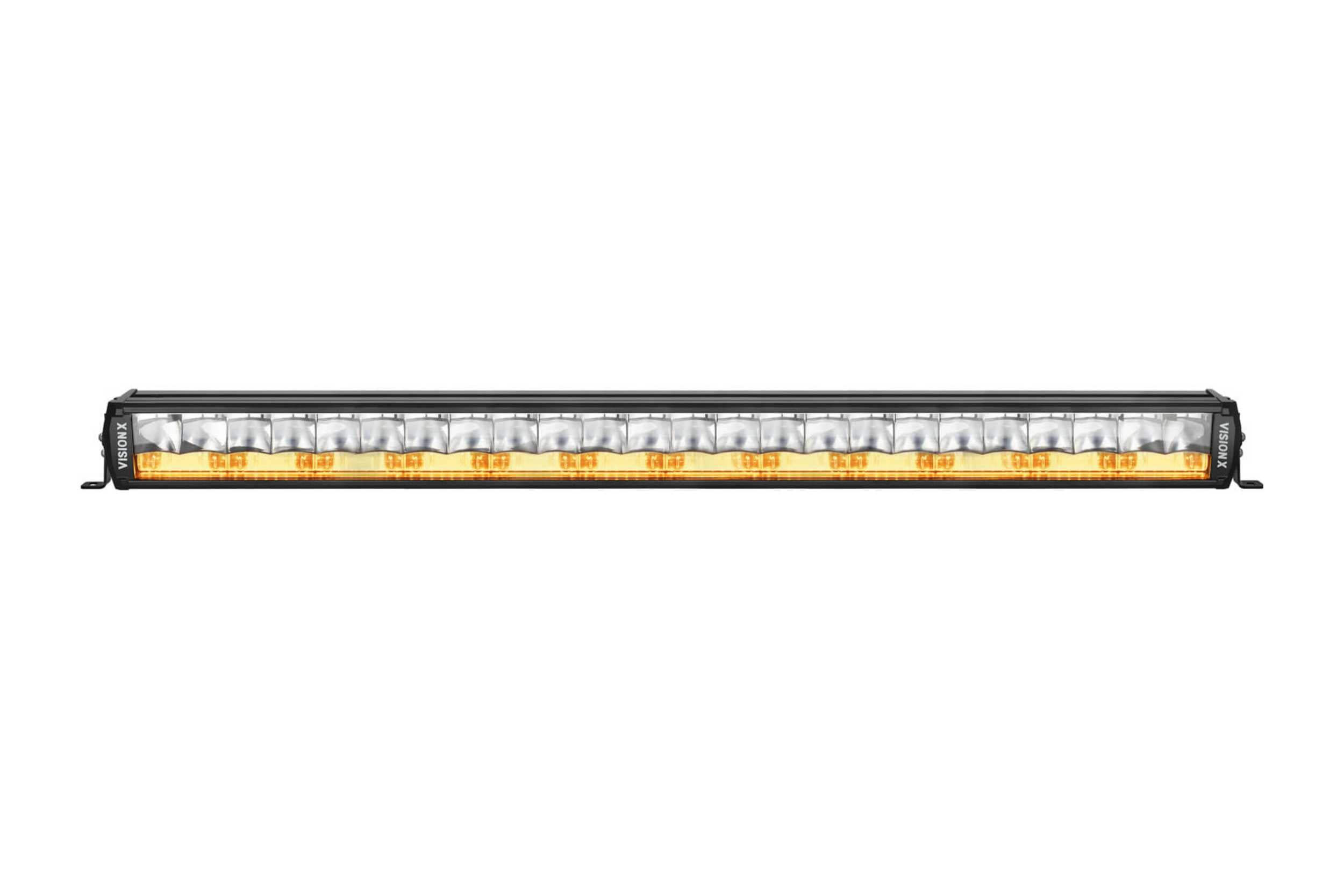 Vision X Shocker LED Light Bar: 11.97in (Amber Photon Light Pipe / With Harness / Race Version)