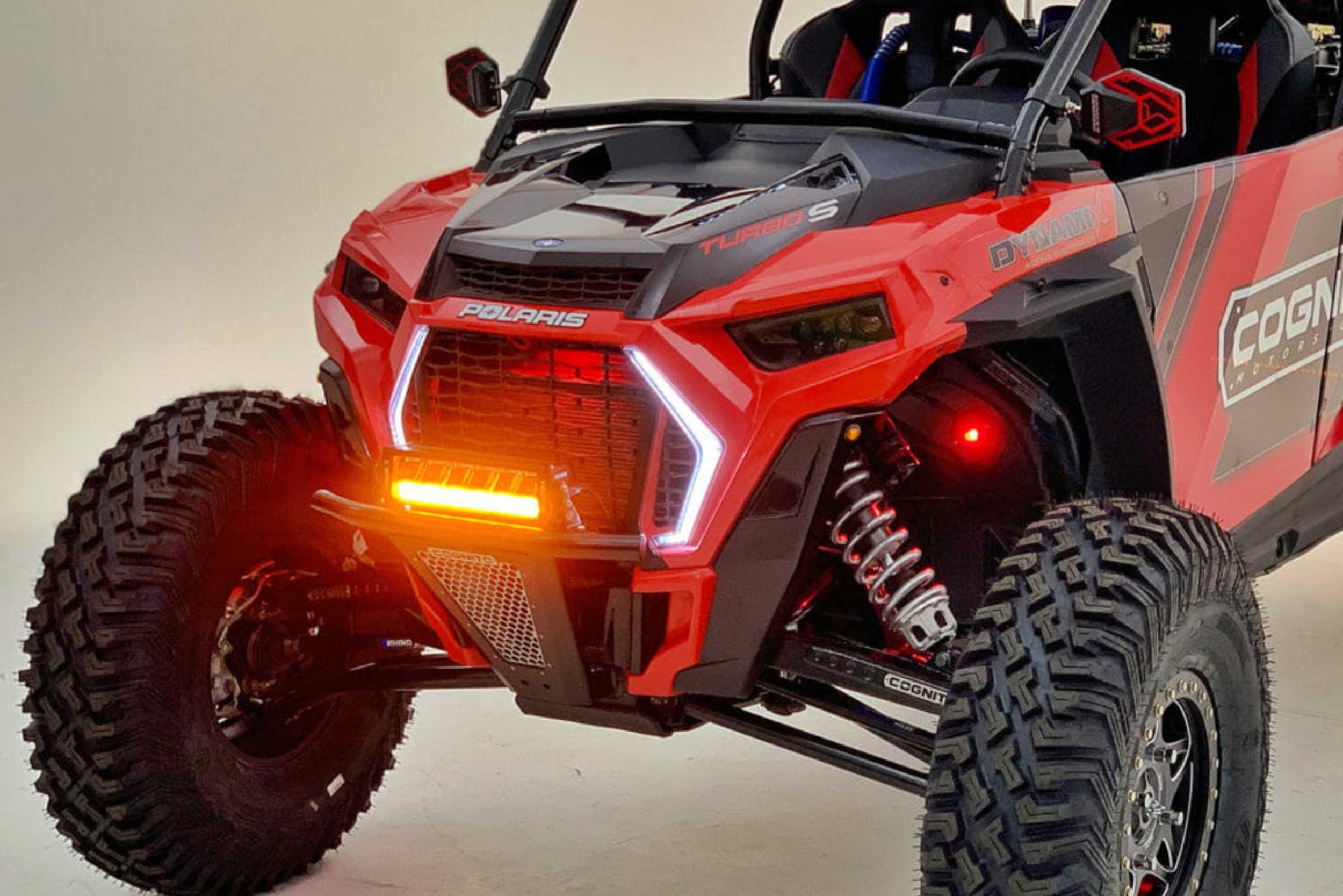 Vision X Shocker LED Light Bar: 20in (Amber Photon Light Pipe / With Harness / Race Version)