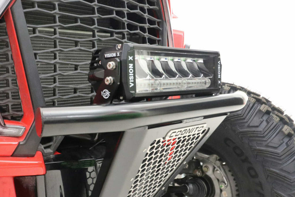 Vision X Shocker LED Light Bar: 40in (Amber Photon Light Pipe / With Harness / Race Version)