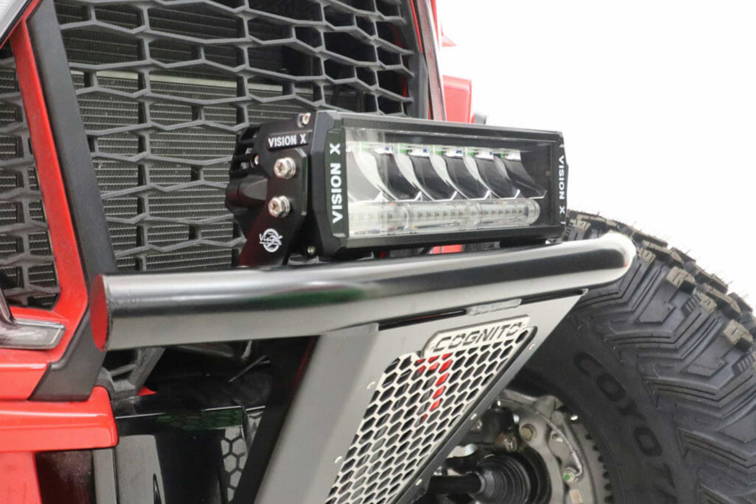 Vision X Shocker LED Light Bar: 40in (Amber Photon Light Pipe / With Harness / Race Version)