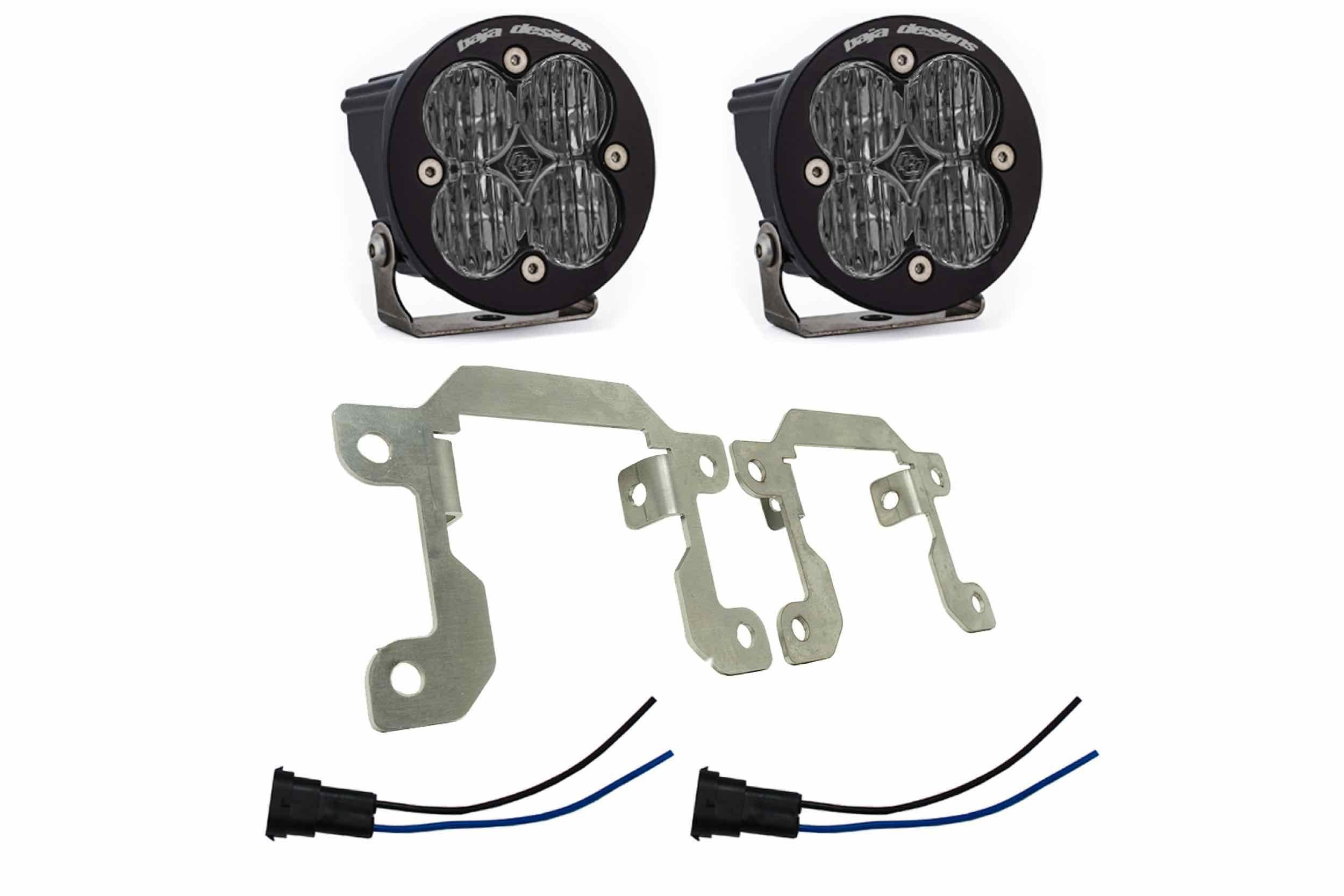 BD LED Fog Kit: Dodge Ram HD (19+) (White / Squadron SAE)