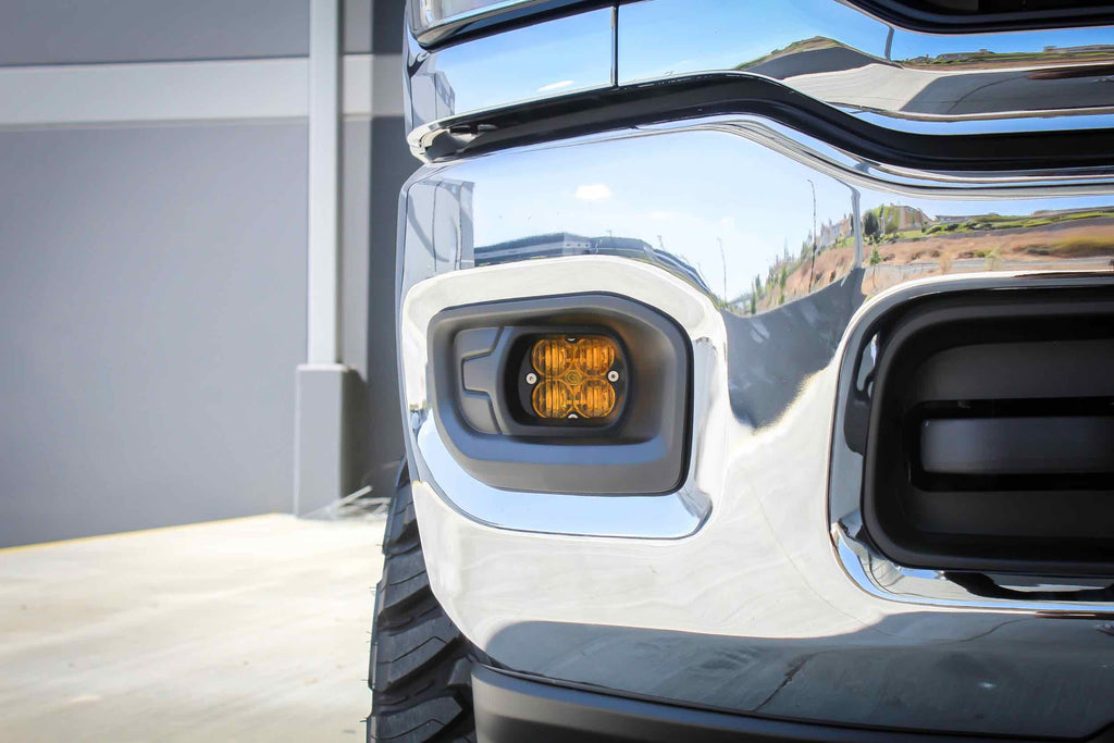 BD LED Fog Kit: Dodge Ram HD (19+) (White / Squadron SAE)