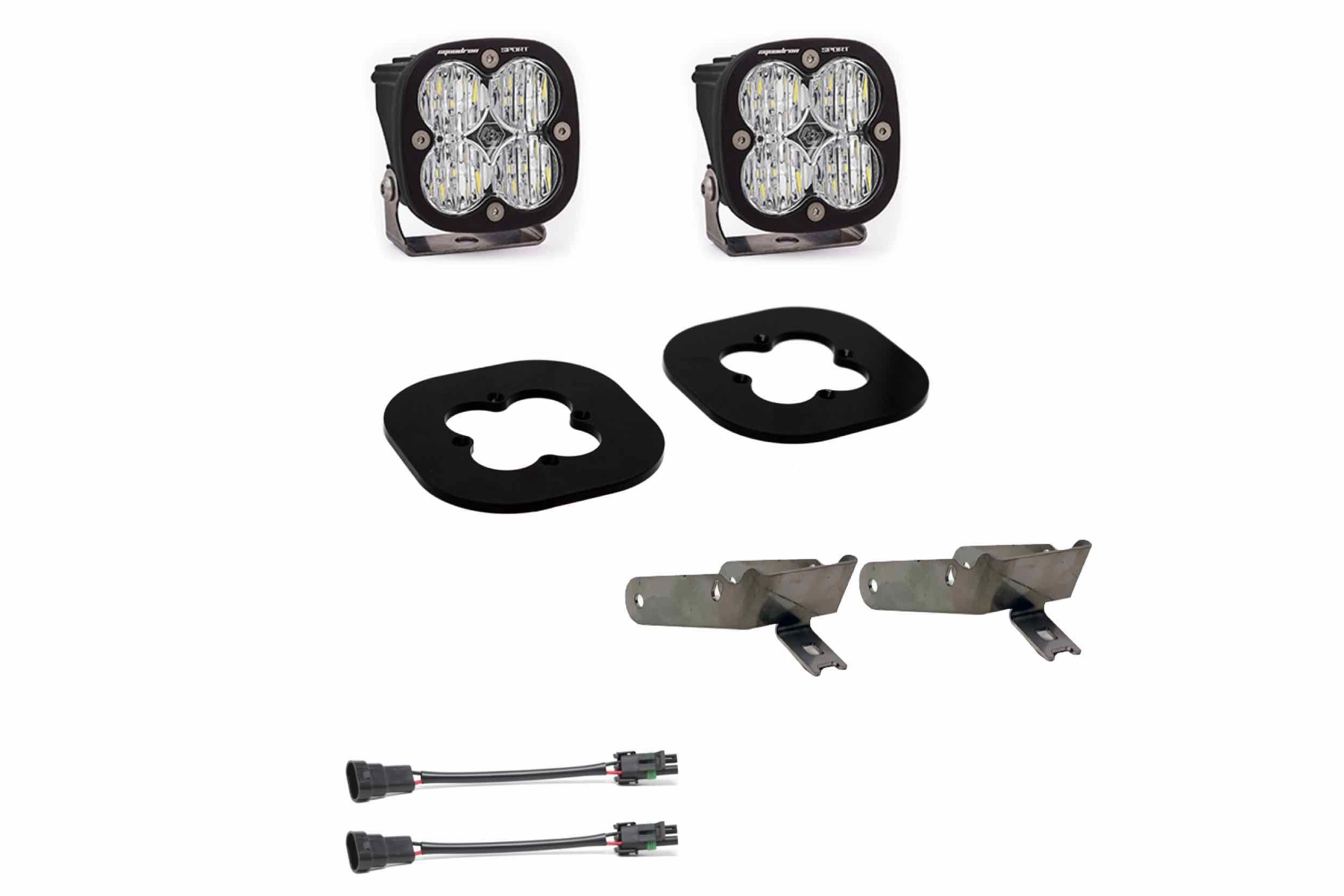 BD LED Fog Kit: Super Duty (11-16) (Clear / Squadron Pro)