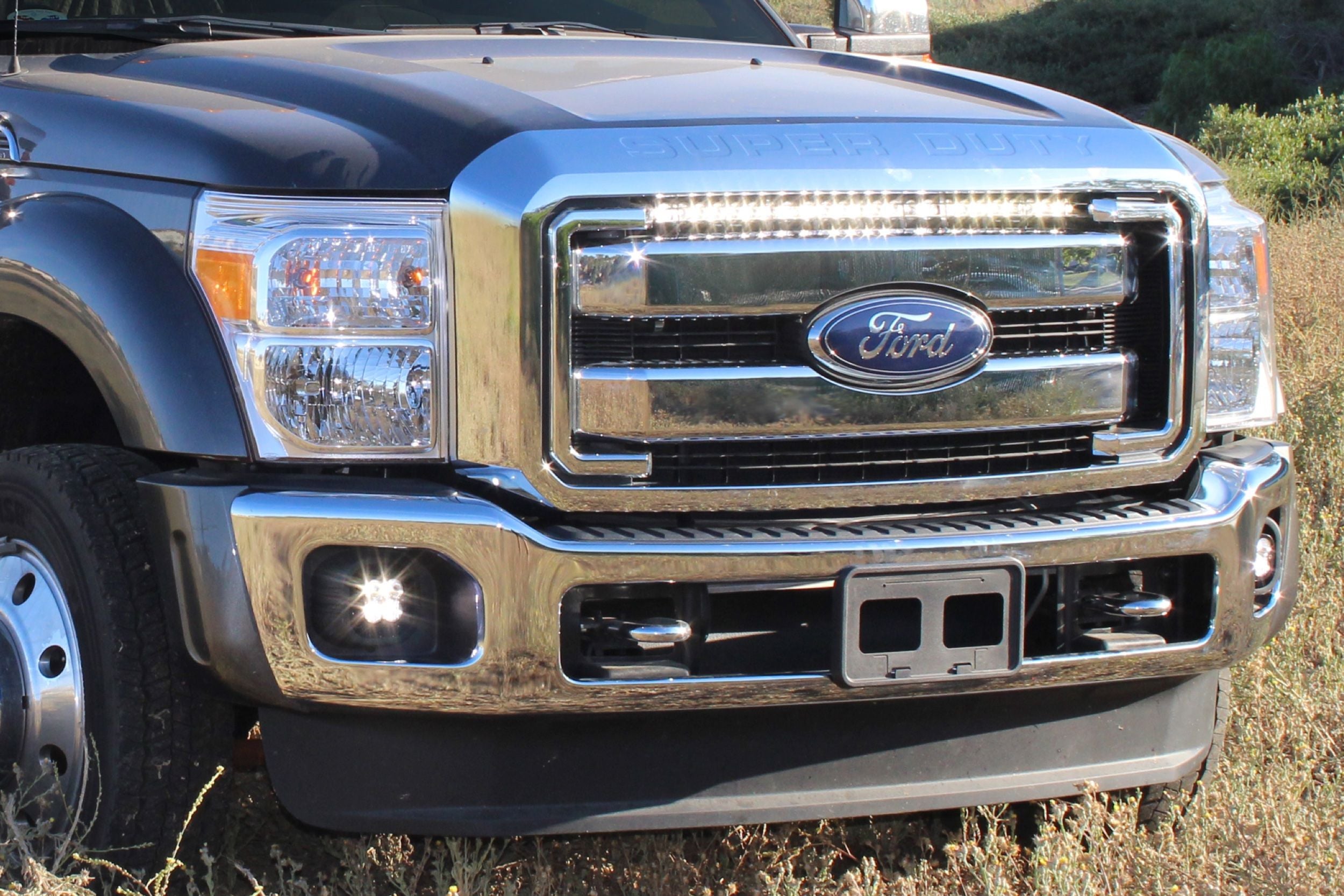 BD LED Fog Kit: Super Duty (11-16) (Clear / Squadron Sport)