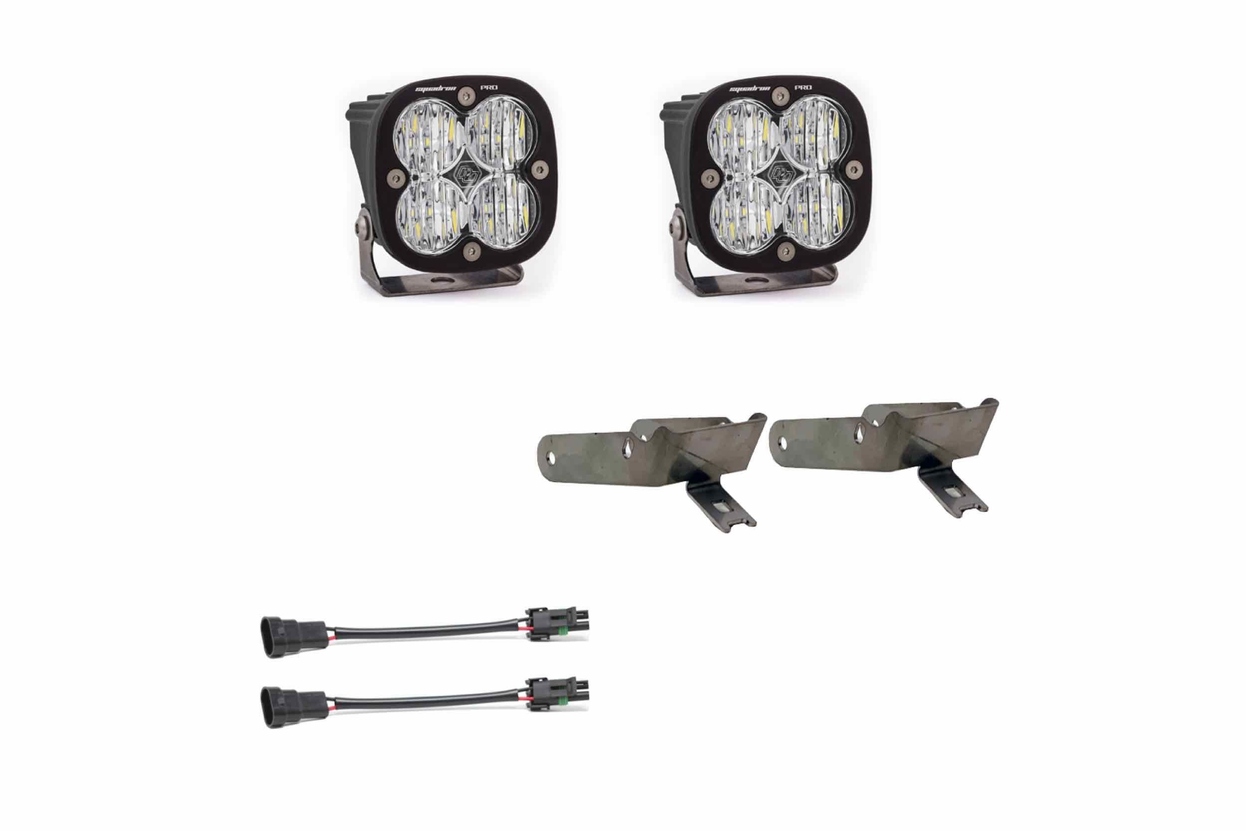 BD LED Fog Kit: Super Duty (99-10) (Clear / Squadron Pro)
