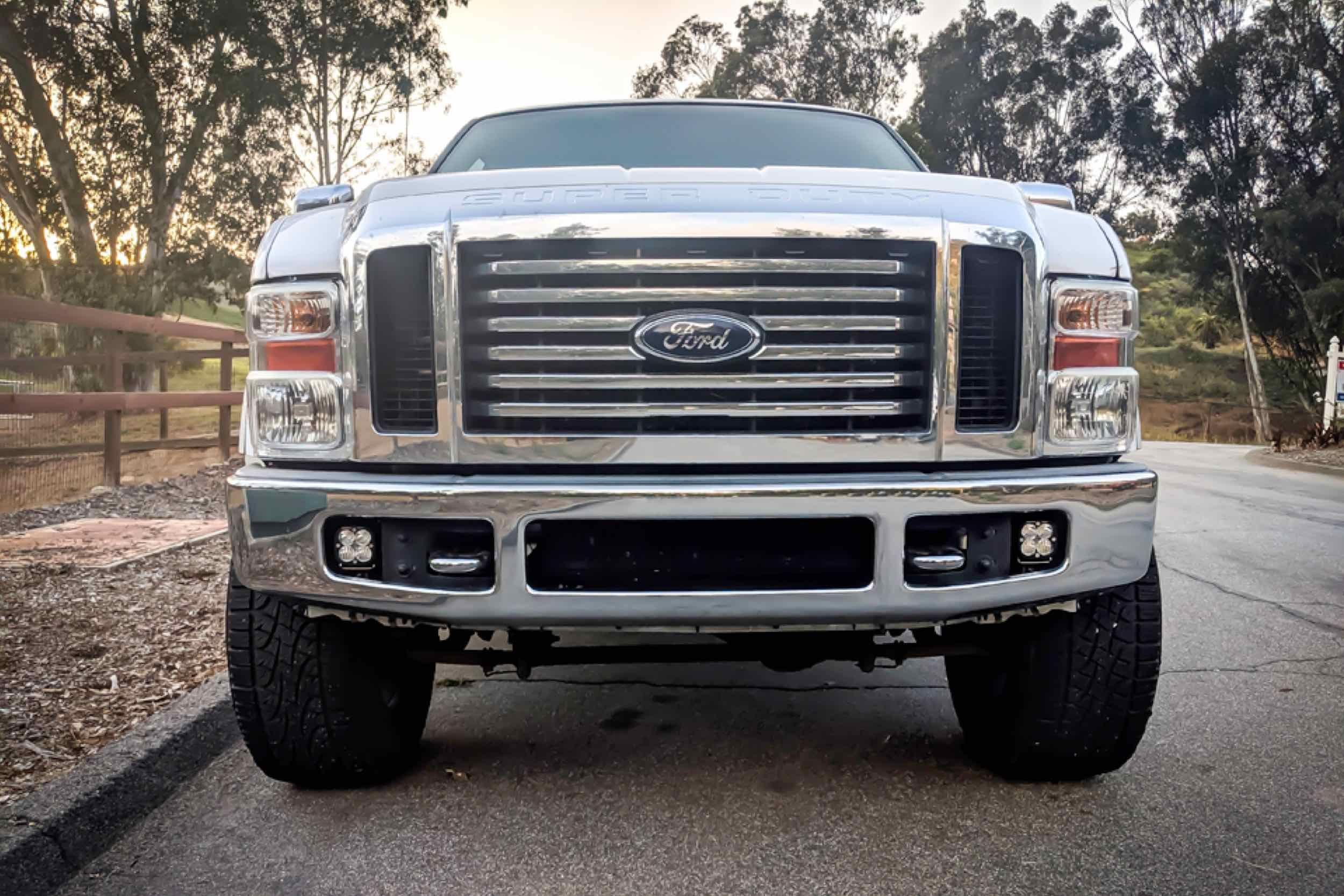 BD LED Fog Kit: Super Duty (99-10) (Clear / Squadron Sport)