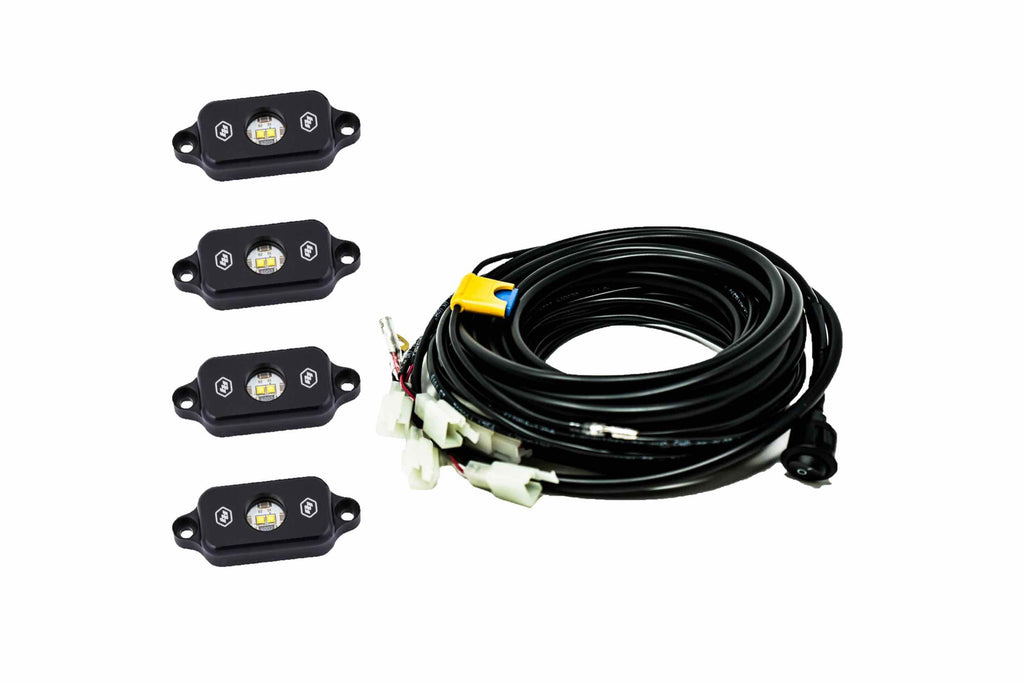 BD LED Rock Light: (1 pc / Red)