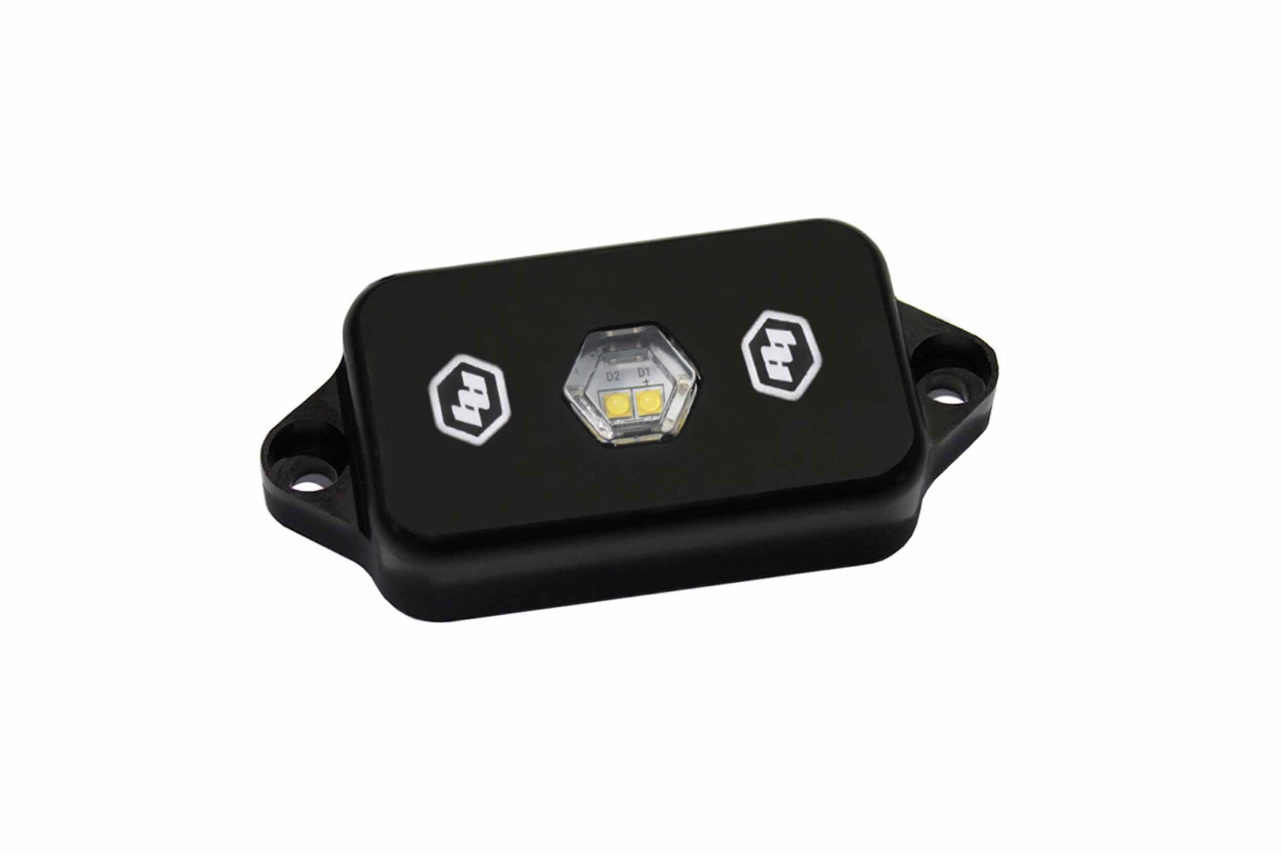 BD LED Rock Light System: (4 pcs / White)