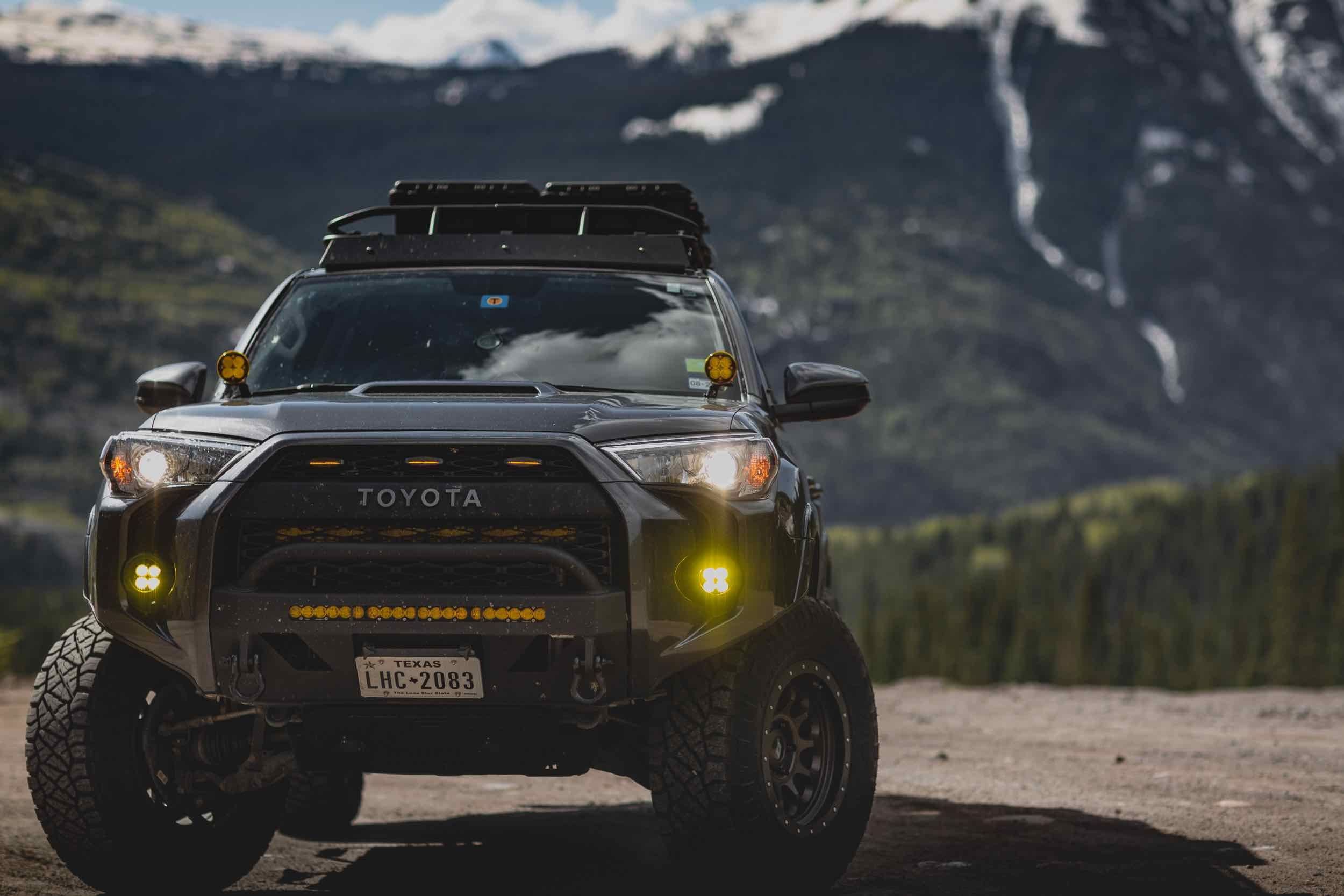 BD LED Fog Kit: Tacoma/Tundra/4Runner (White / Squadron Sport WC)