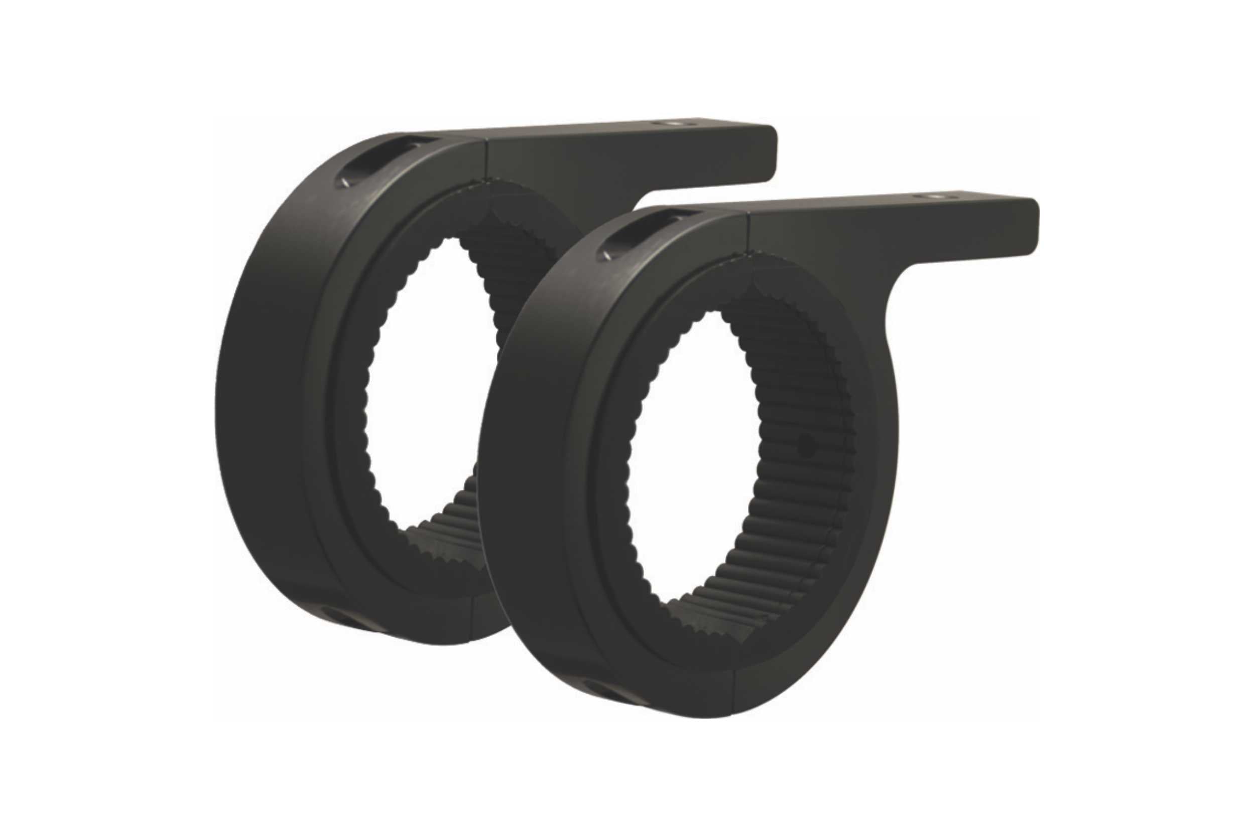 Vision X Mounts: (Set / Black / M8 Mounting Bolt / 1.25in Tube Clamp)