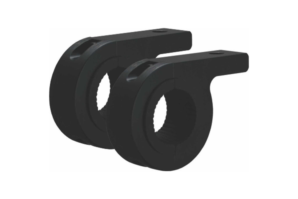 Vision X Mounts: (Set / Black / M8 Mounting Bolt / 1.0in Tube Clamp)