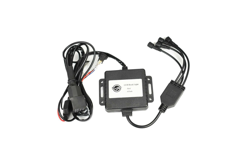 Vision X LED Rock Light System: (9W / 4 Pod Set / Green)