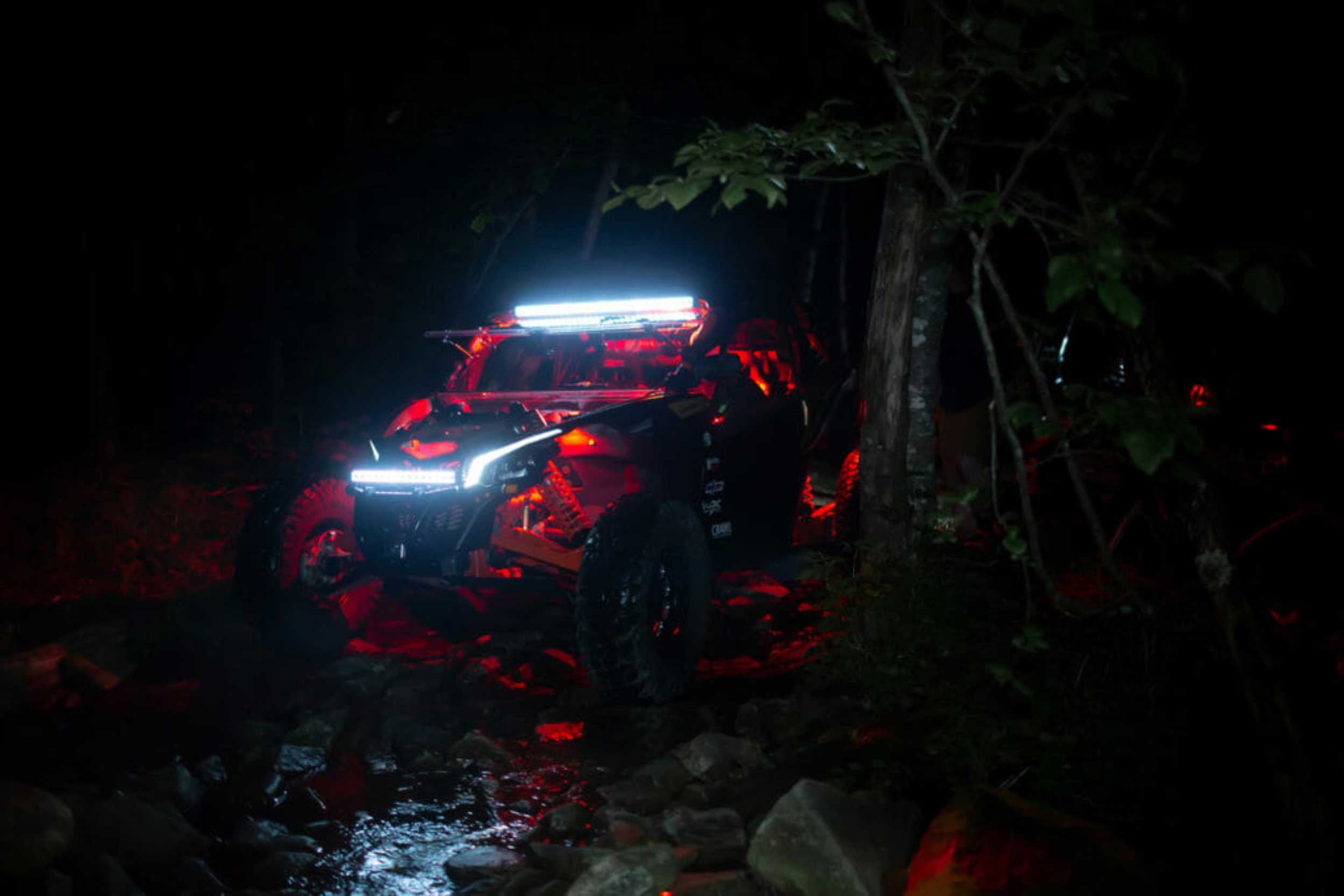 Vision X LED Rock Light System: (9W / 4 Pod Set / Green)