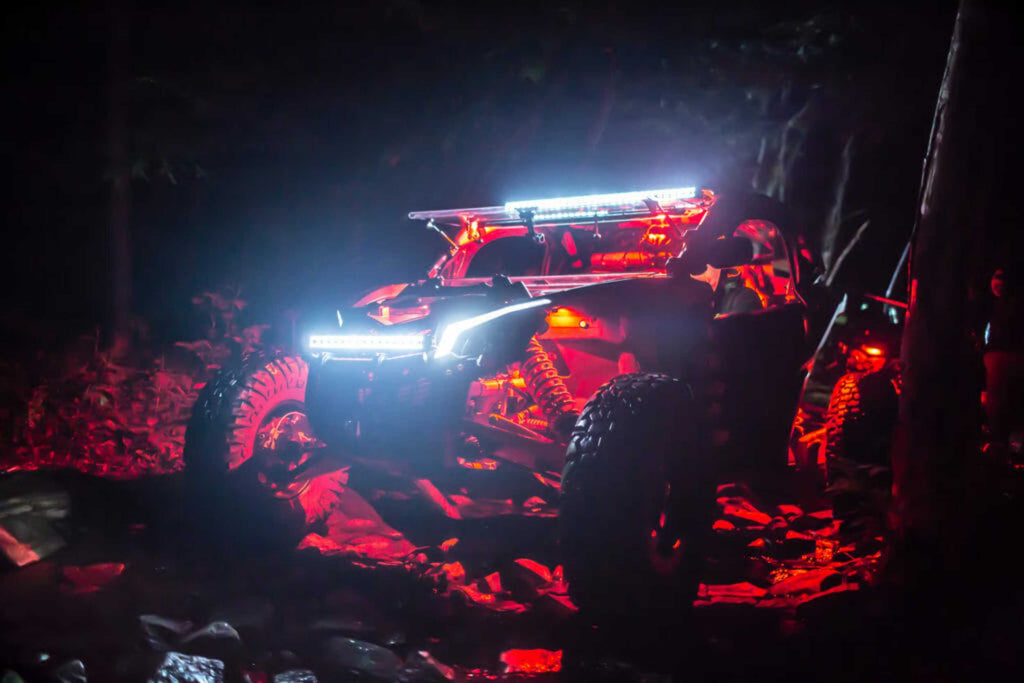 Vision X LED Rock Light System: (9W / 4 Pod Set / Green)