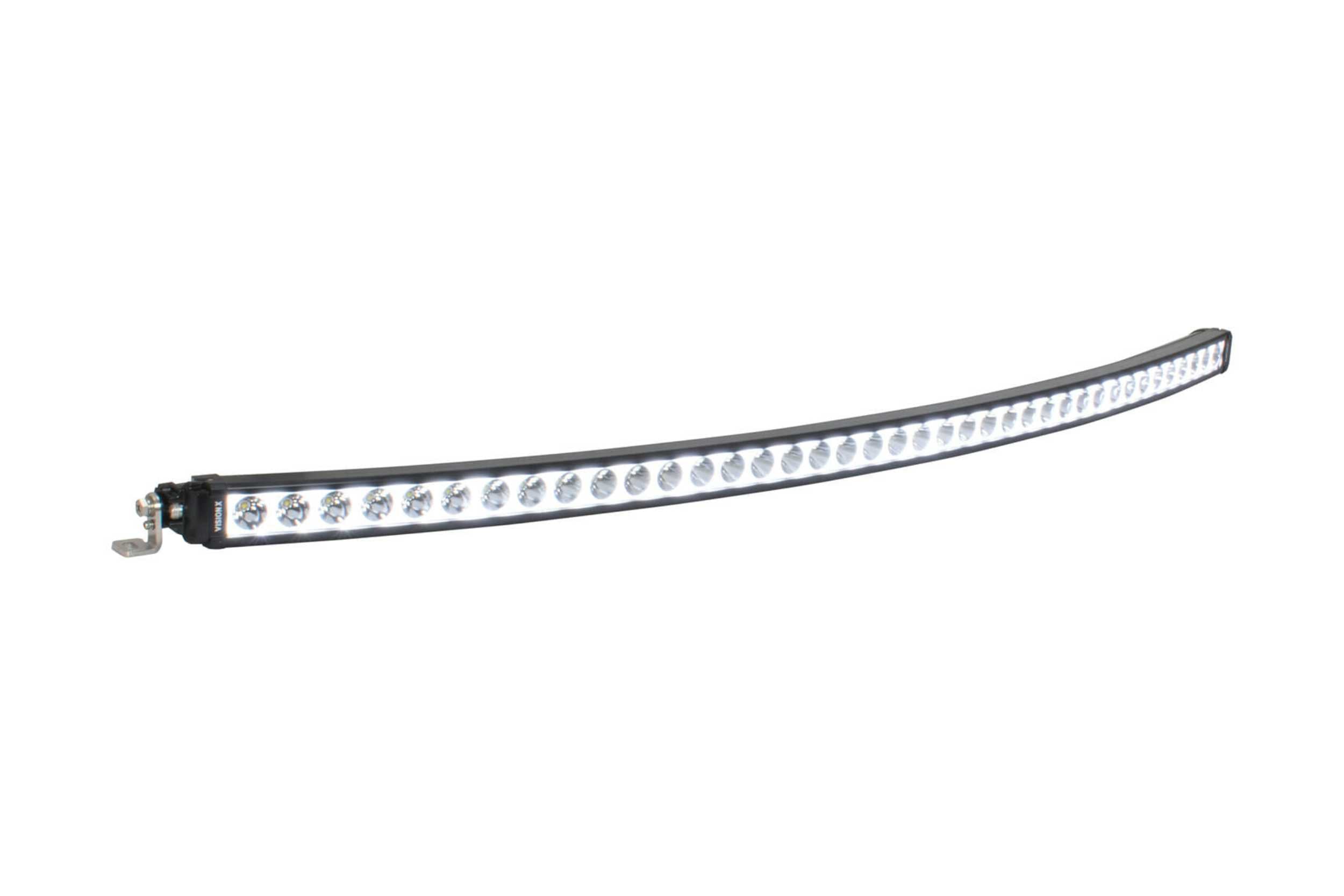 Vision X Light Bar: 20.08in (15-LED / XPL / Curved / Halo / Incl. L Brackets & Harness)