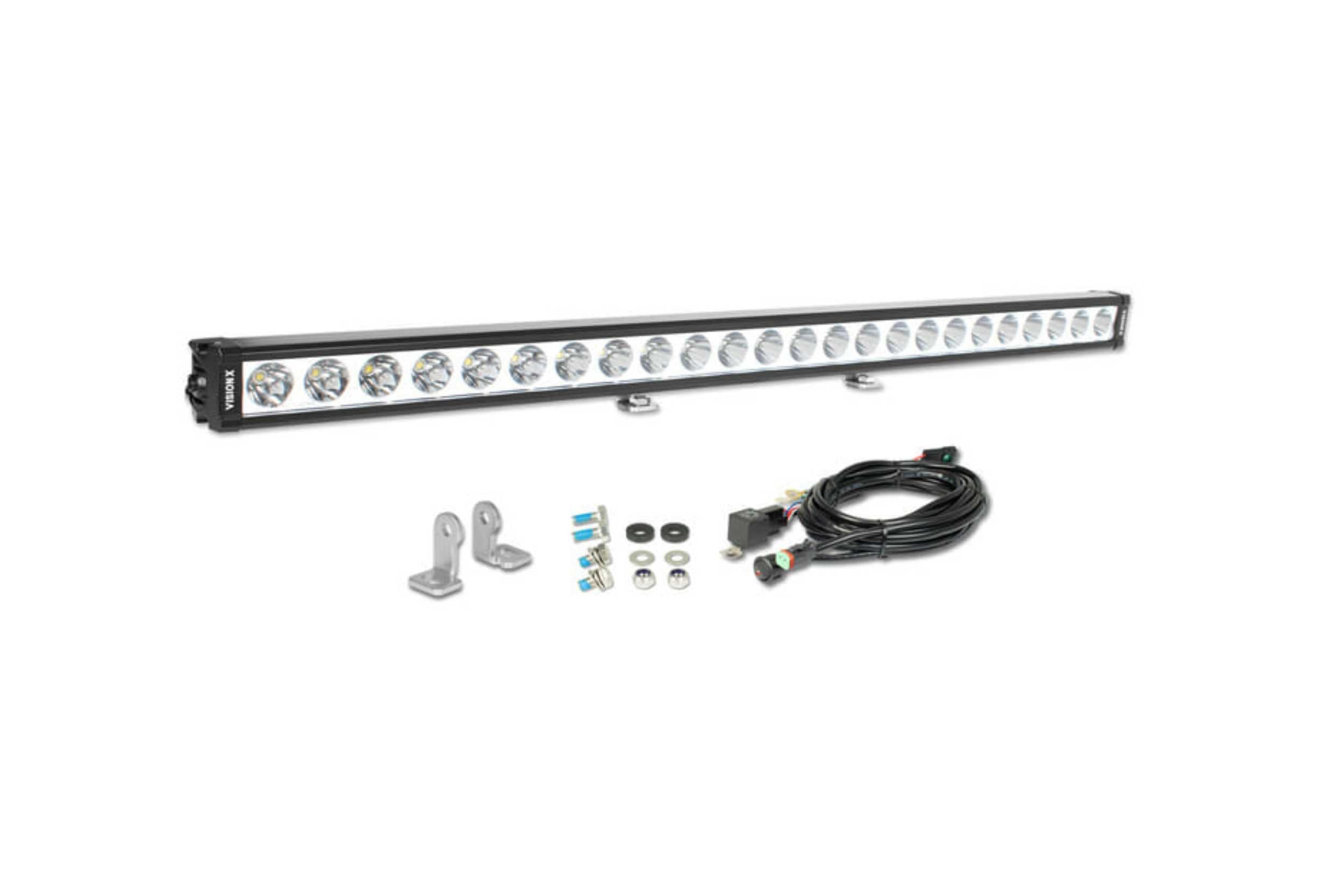 Vision X Light Bar: 50.98in (39-LED / XPL / Straight / Halo / Incl. L Brackets & Harness)