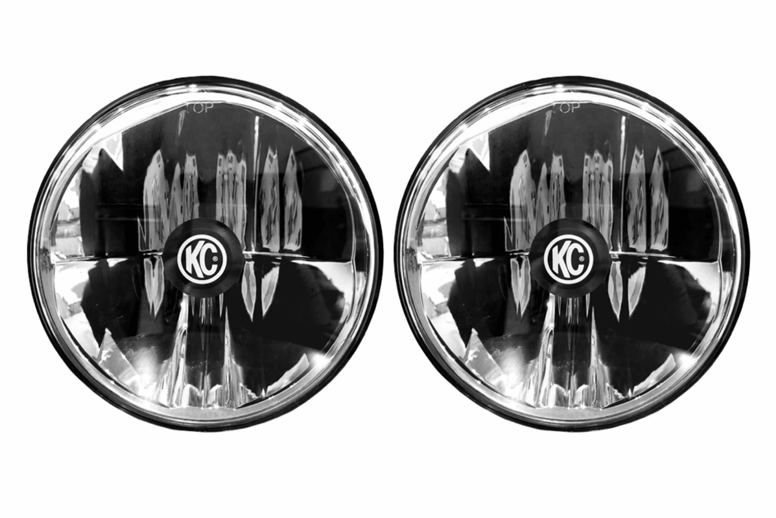 Gravity 7in LED Headlight: Jeep TJ (97-06) (Set / H4)