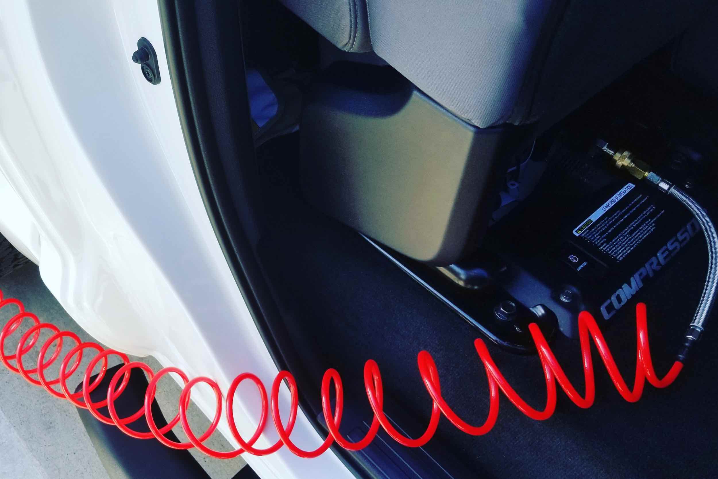 NSV Integration: On-Board Air-Compressor System (Toyota Tacoma Double Cab) (10-20)